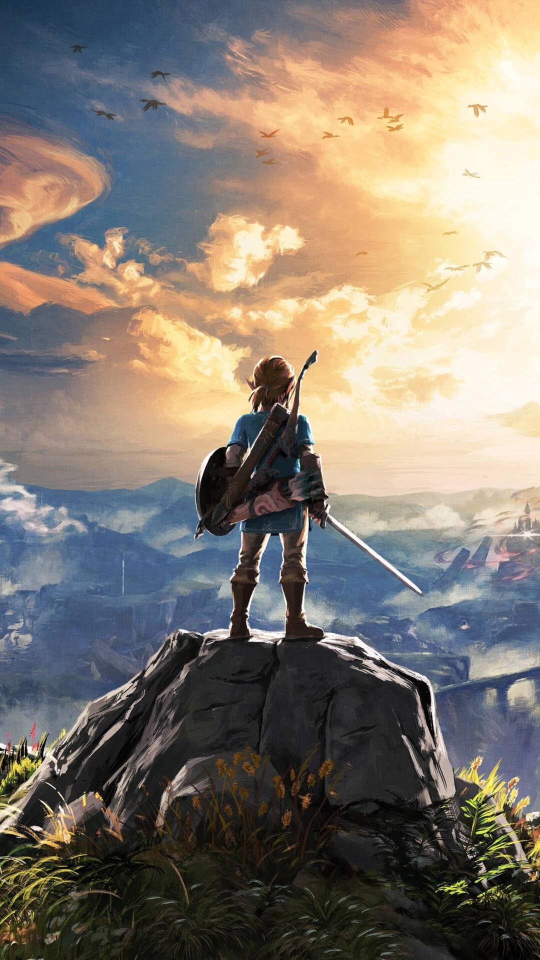 1080x1920 The Legend of Zelda: Breath of the Wild Wallpapers – BirchTree