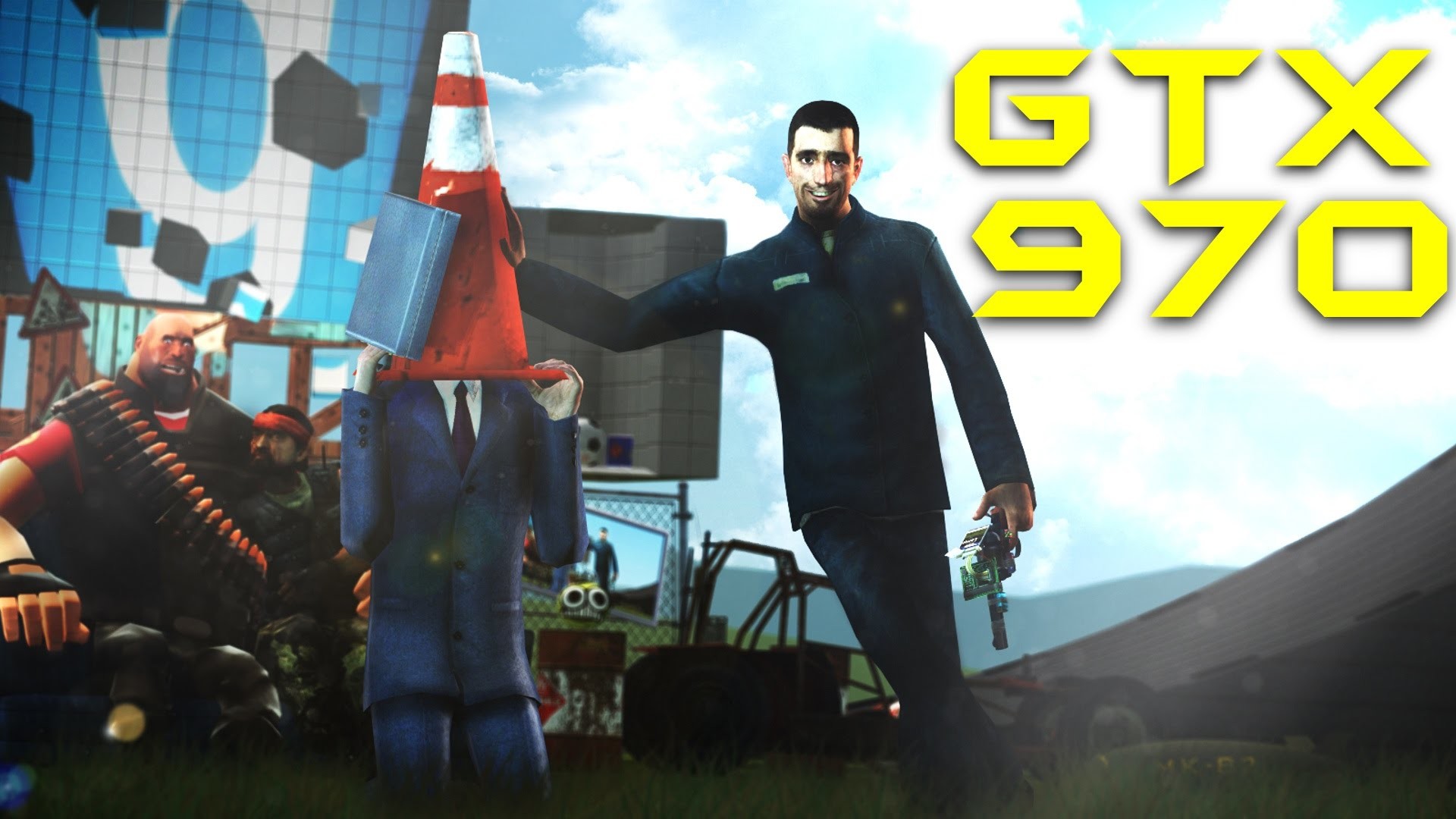 1920x1080 Garry's Mod GTX 970 OC & i5 3570k OC 4,2Ghz | 1080p Maxed Out | FRAME-RATE  TEST - YouTube