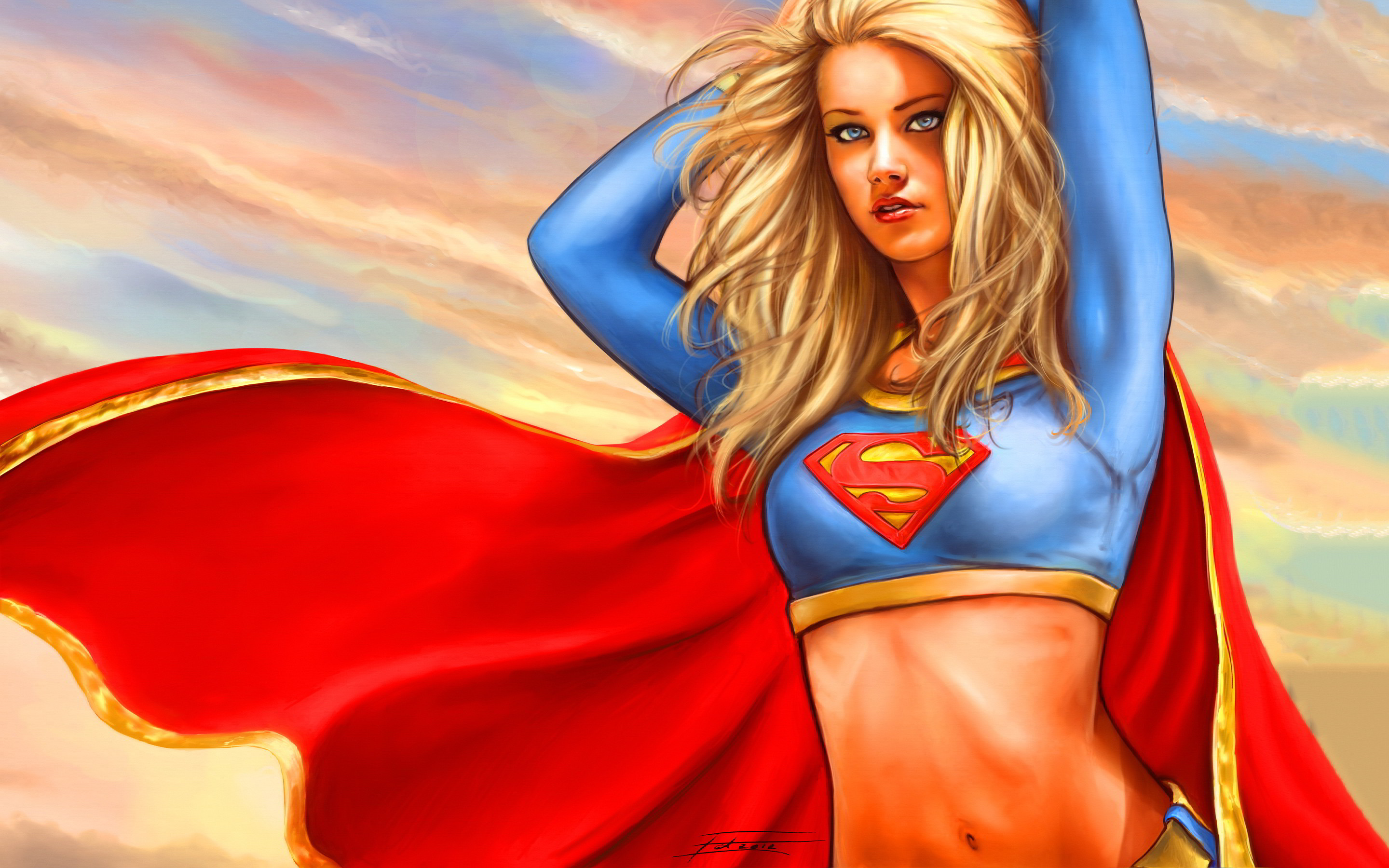 Superwoman Wallpaper.