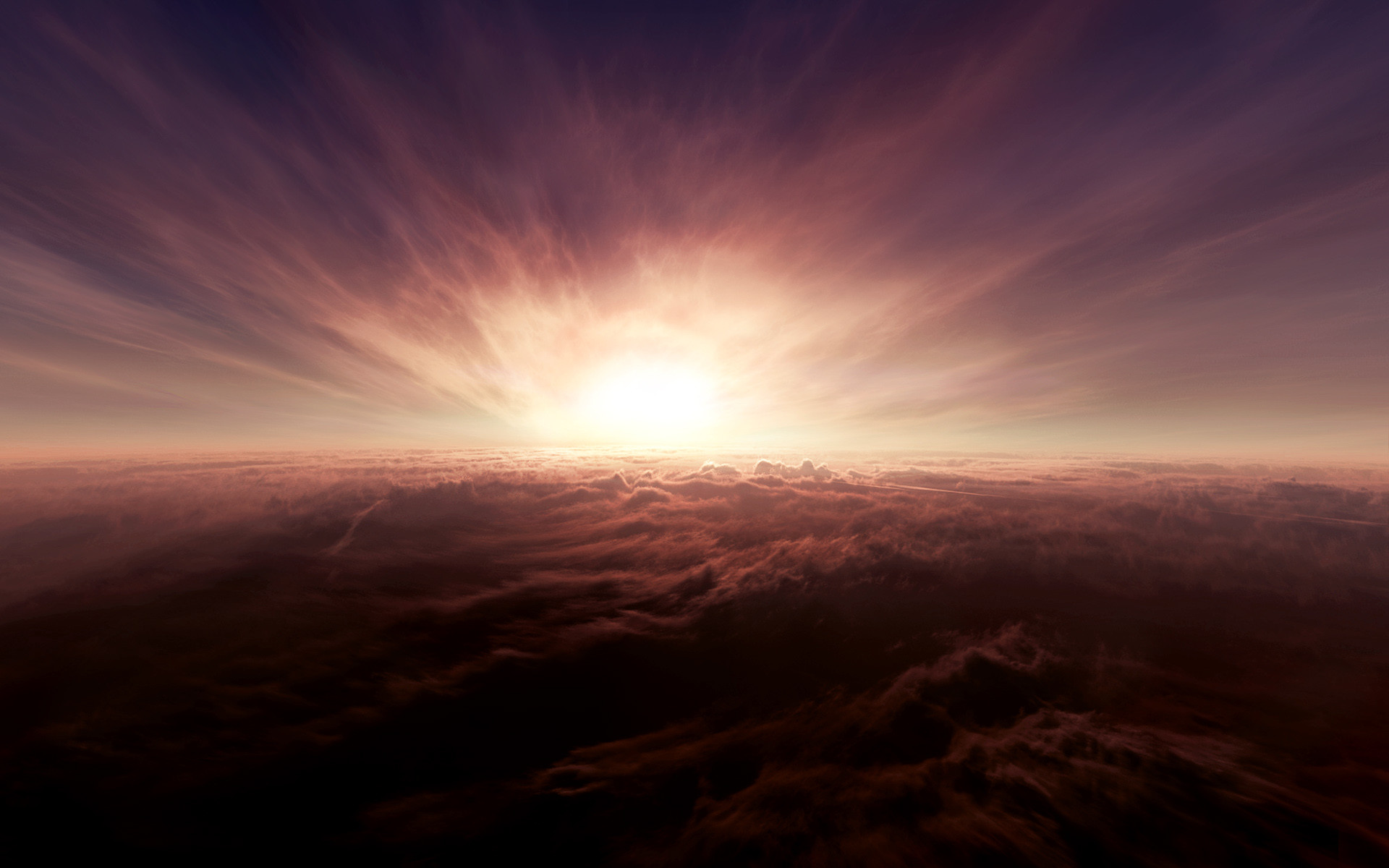 1920x1200 Above the Clouds