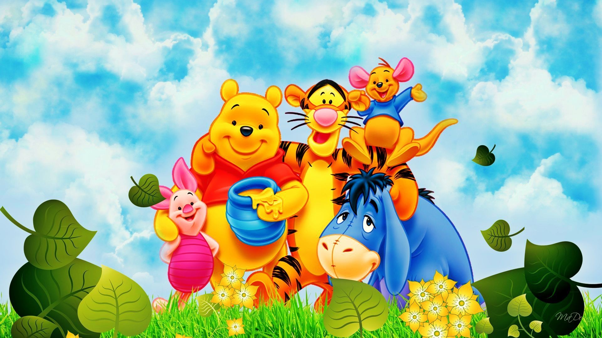 1920x1080 Disney Winnie The Pooh Wallpapers Group (68+)