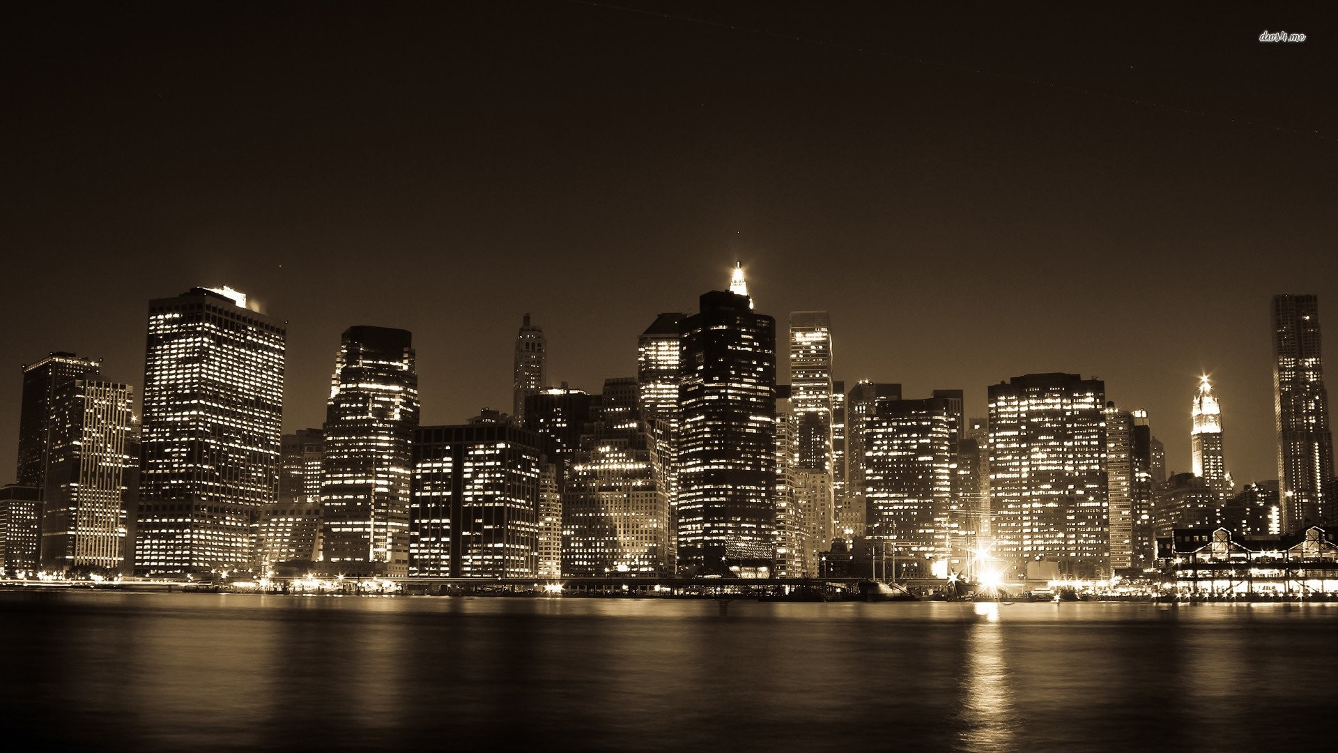 1920x1080 New York City Lights ...