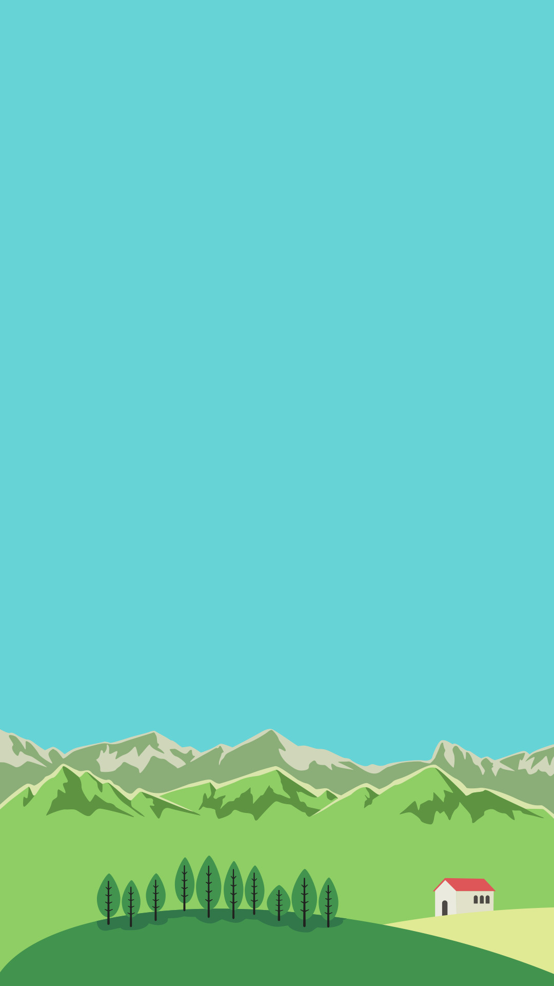 1080x1920 Minimal iPhone wallpaper â¤ mountain country