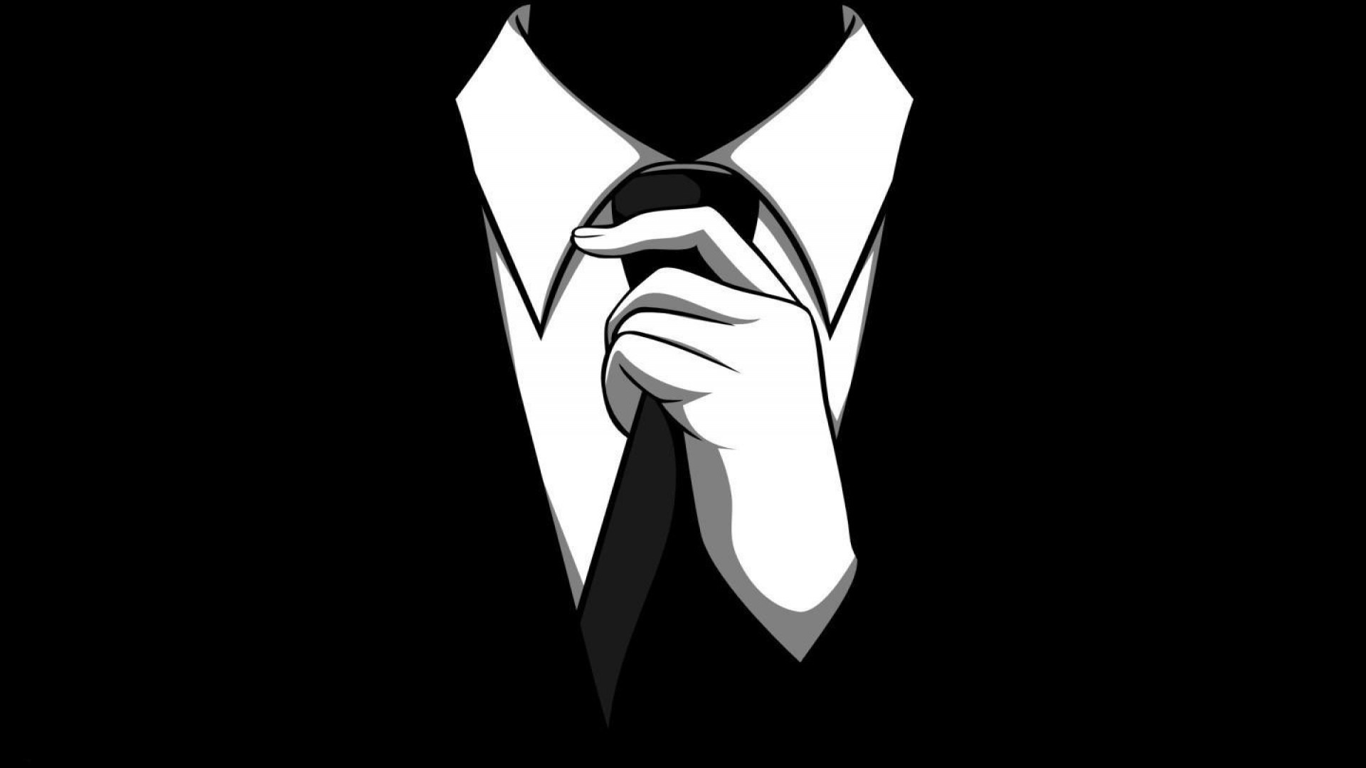 1920x1080 abstract anonymous dark gloves scary noir tie men barney stinson  wallpaper  Wallpaper HD