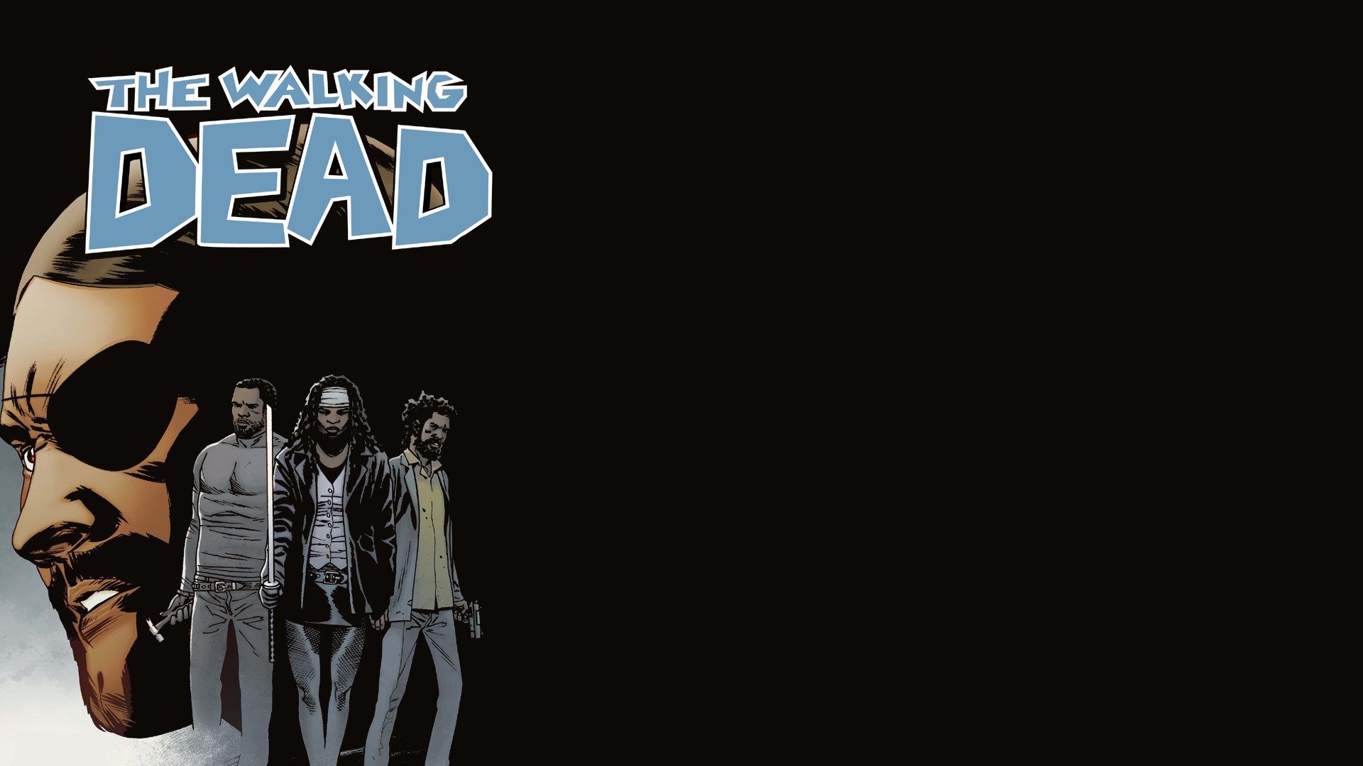 1920x1080 The Walking Dead Comic Iphone Wallpaper Comics - the walking dead