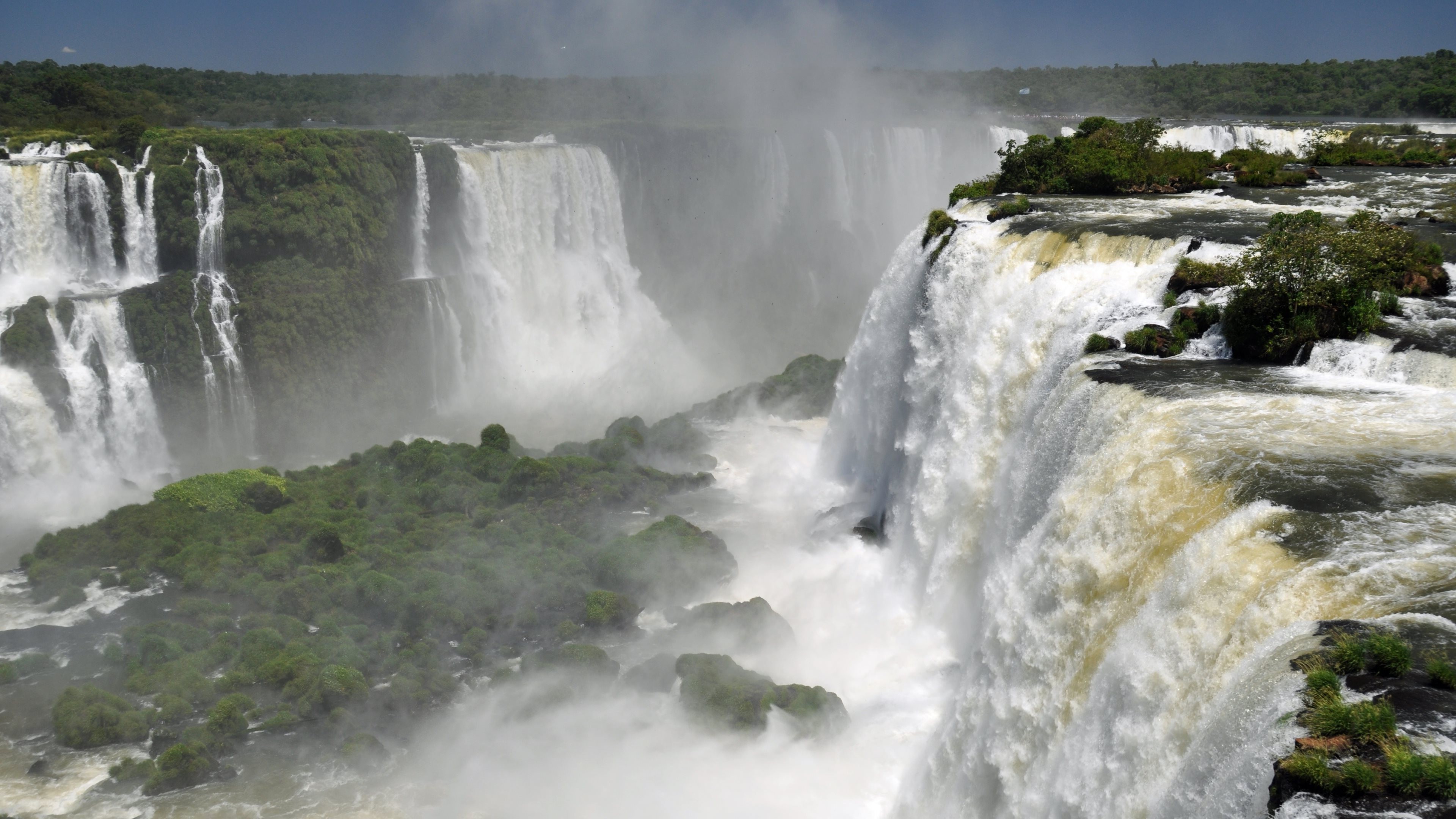 3840x2160 nature, Landscape, Waterfall, River, Iguazu Falls Wallpapers HD / Desktop  and Mobile Backgrounds