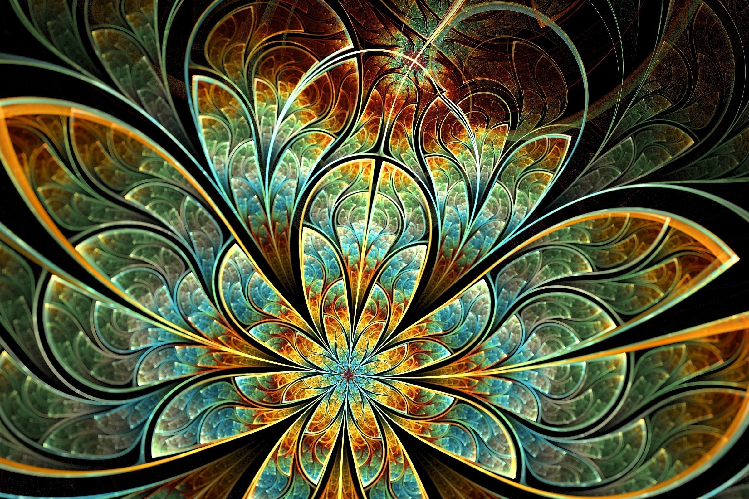 2400x1600 HD Wallpaper | Background ID:394752.  Abstract Fractal