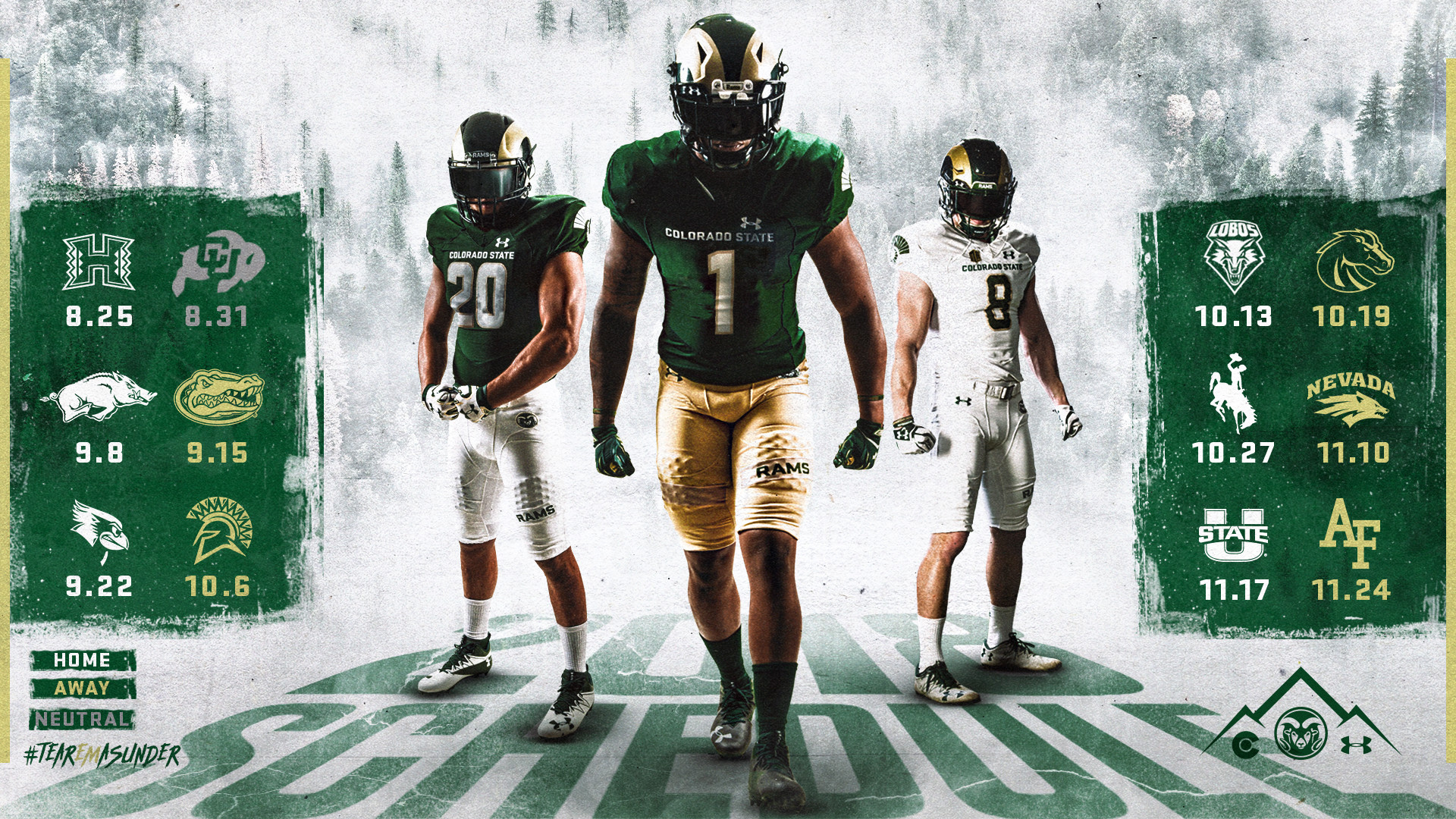 1920x1080 Mountain West releases 2018 conference football schedule - Colorado State  University Athletics