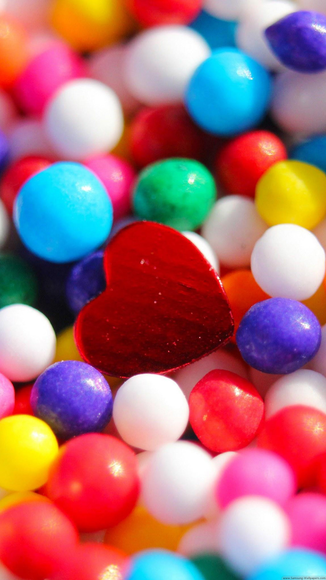1080x1920 Hd wallpaper for samsung - Colorful Marbles Red Heart Iphone 6 Plus Hd  Wallpaper