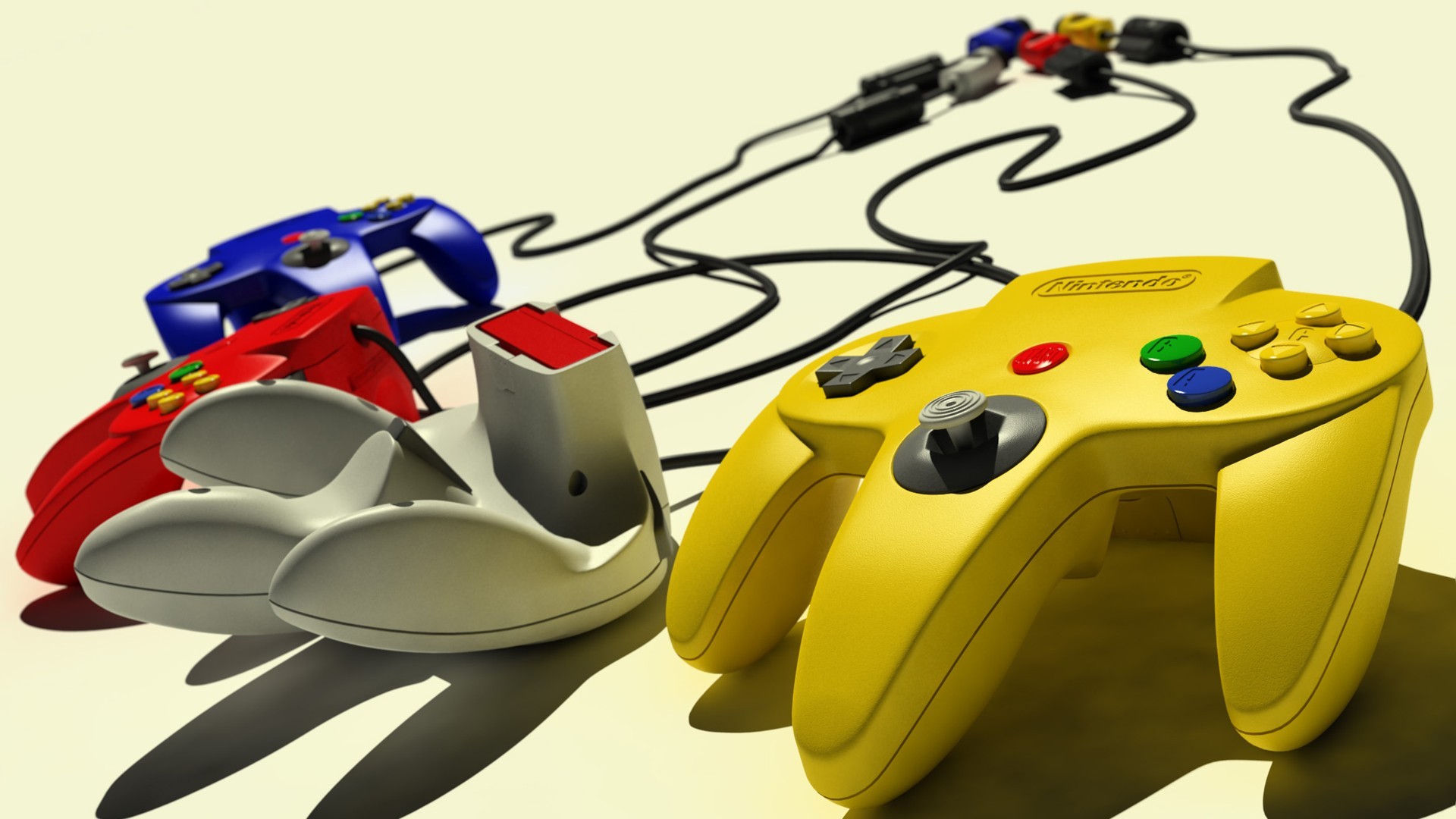 1920x1080 Nintendo 64, Retro Games, Controllers Wallpapers HD / Desktop and Mobile  Backgrounds