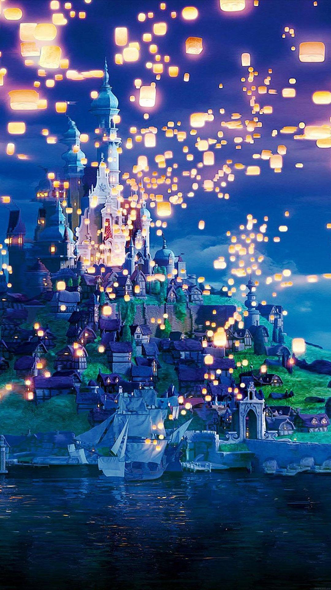 1080x1920 ...  Tap image for more iPhone Disney wallpapers! Rapunzel dreams