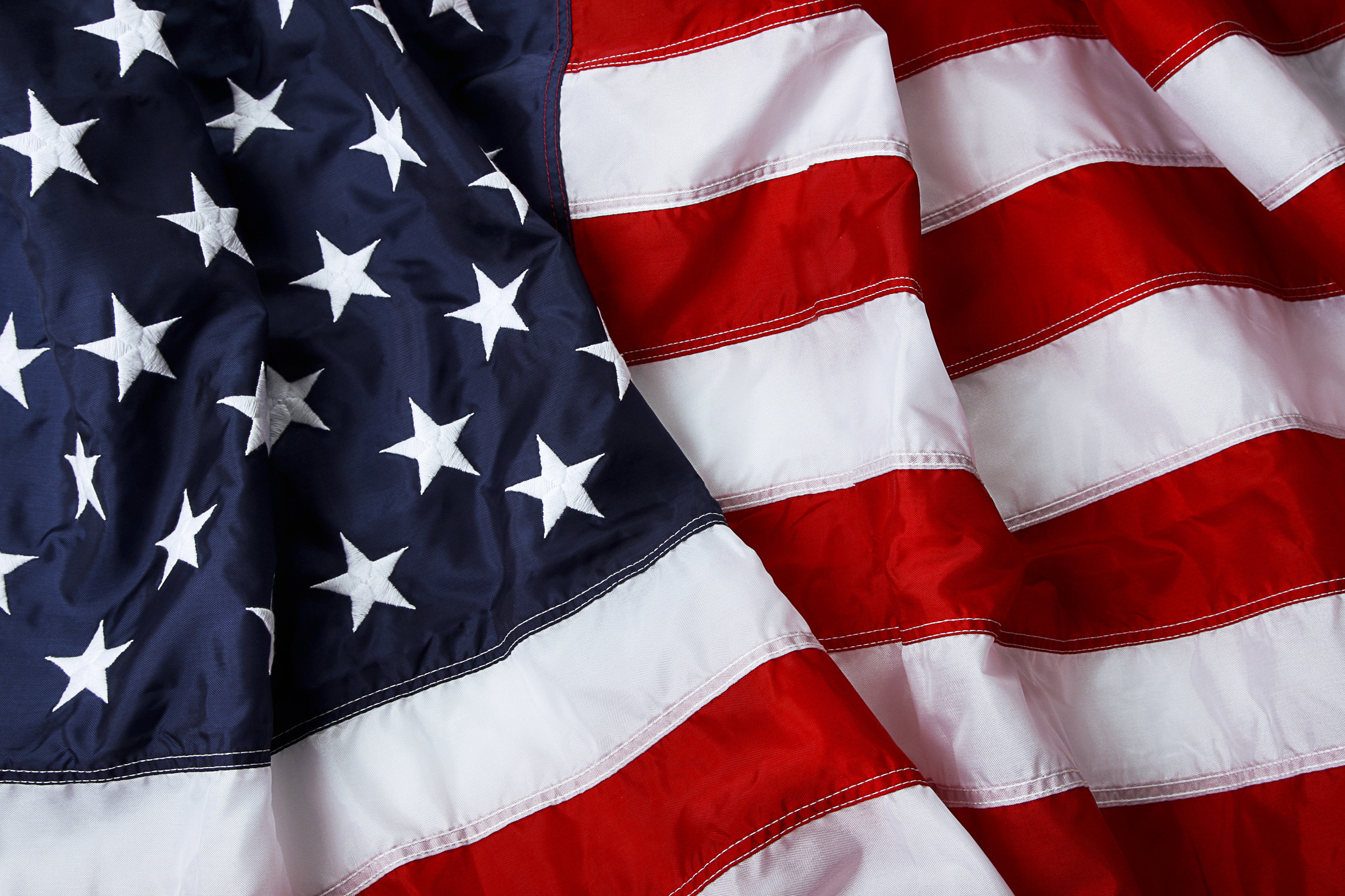 2356x1571 American flag background – shot and lit in studio