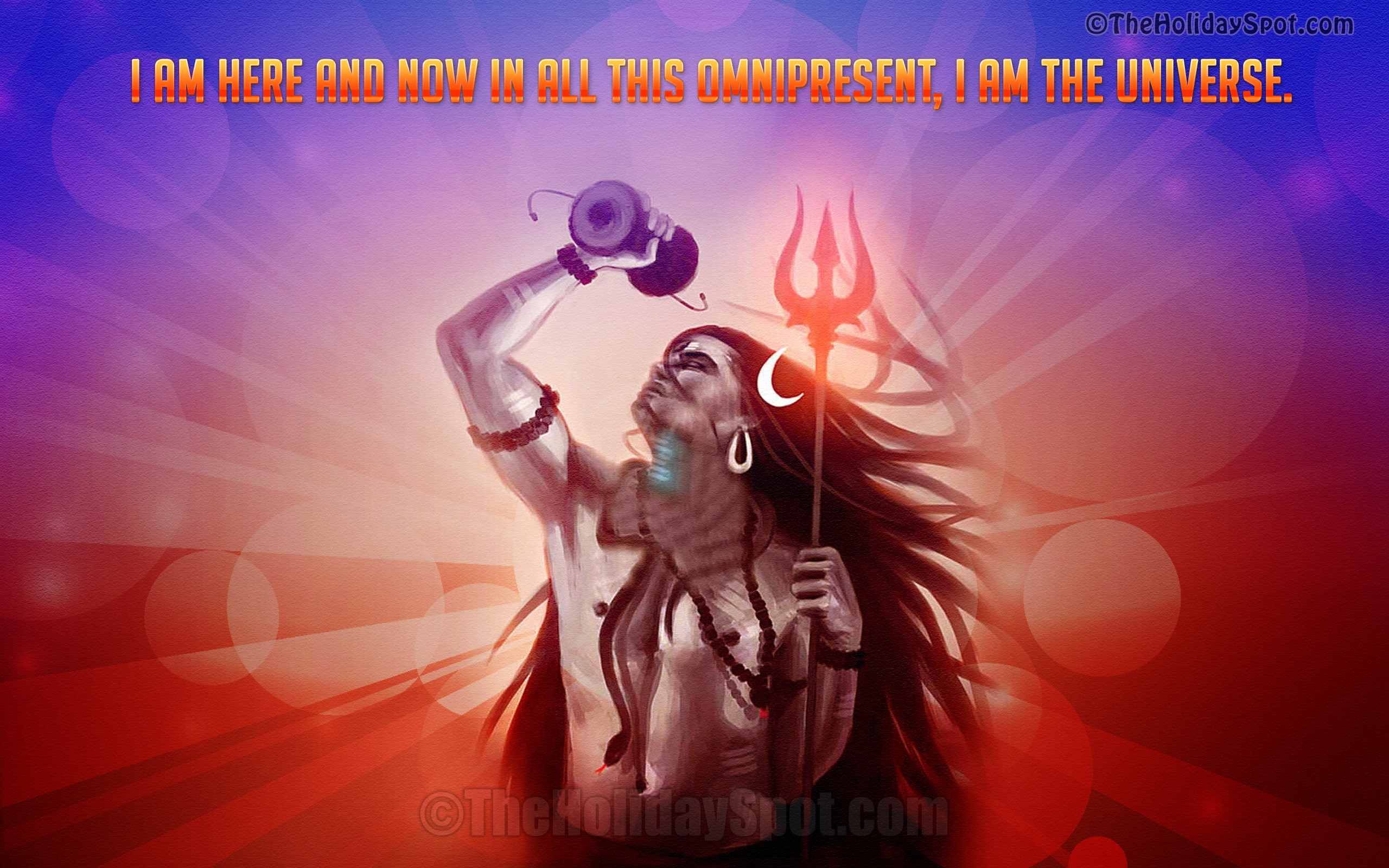 2560x1600 Wallpaper - Lord Shiva, The Universe