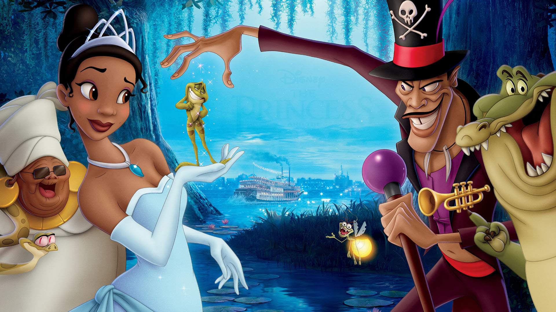1920x1080 Awesome The Princess and the Frog Wallpaper