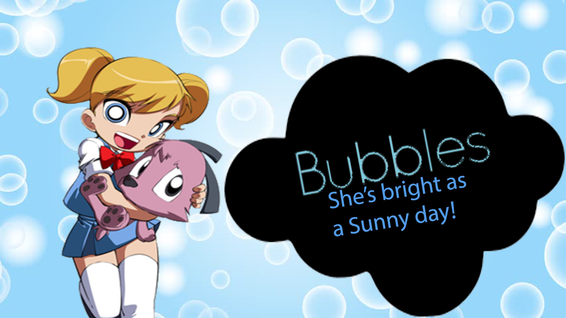 1920x1080 Bubbles Utonium: She's bright as a Sunny Day!
