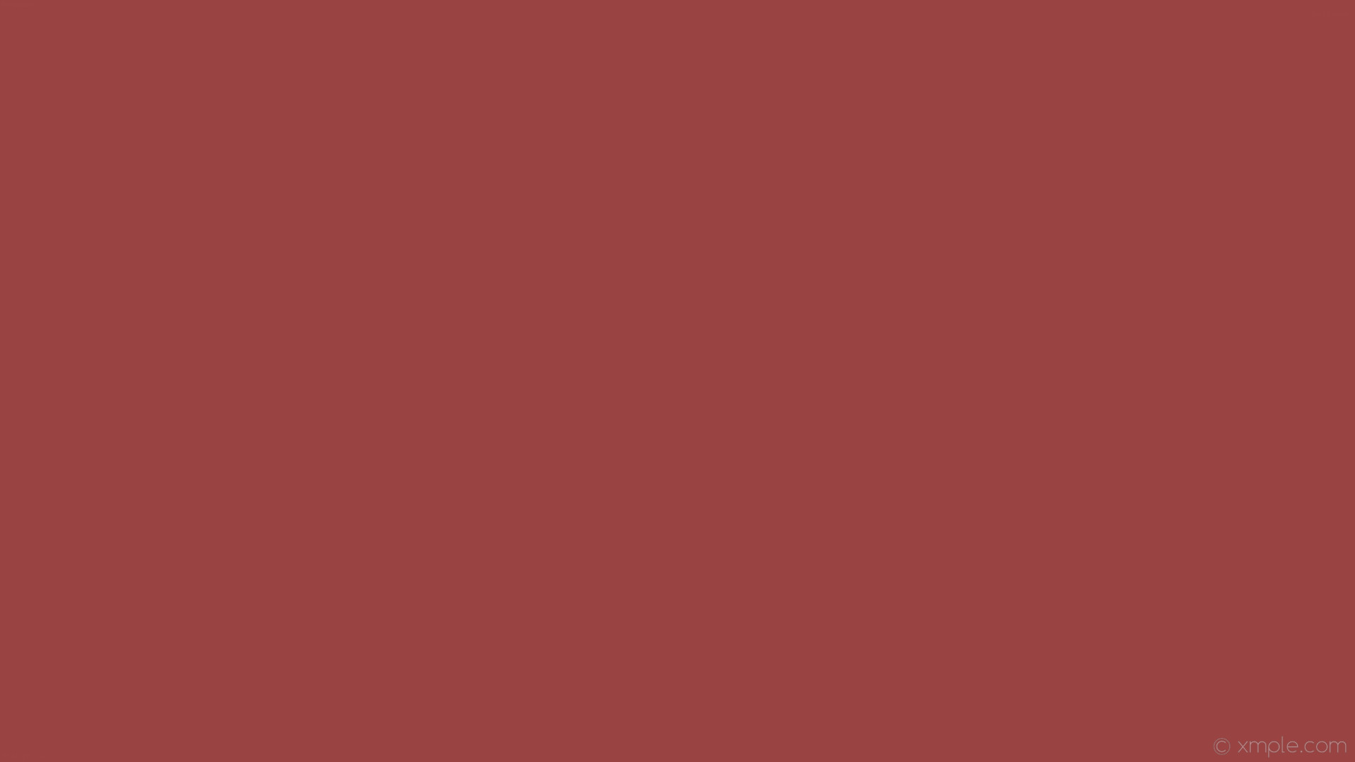 1920x1080 wallpaper plain single red one colour solid color #994443