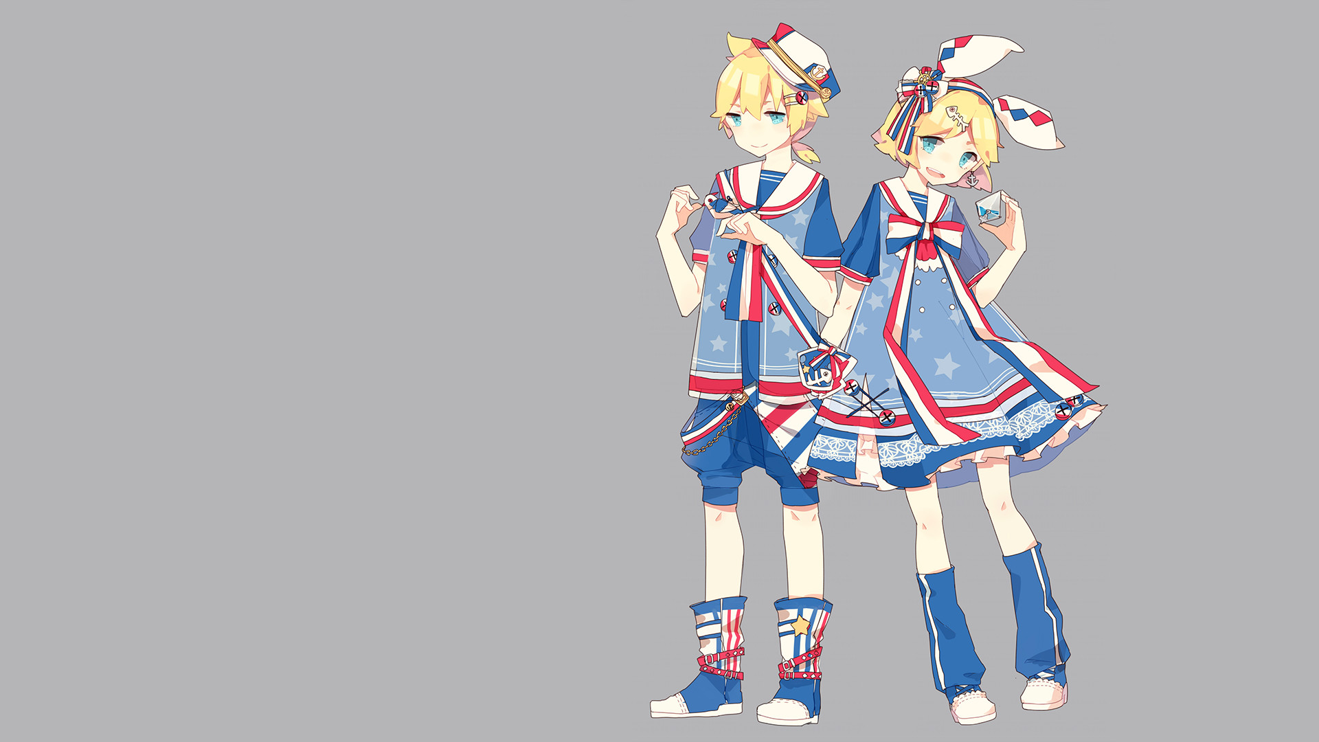 1920x1080 Vocaloid, Kagamine Rin, Kagamine Len Wallpapers HD / Desktop and Mobile  Backgrounds