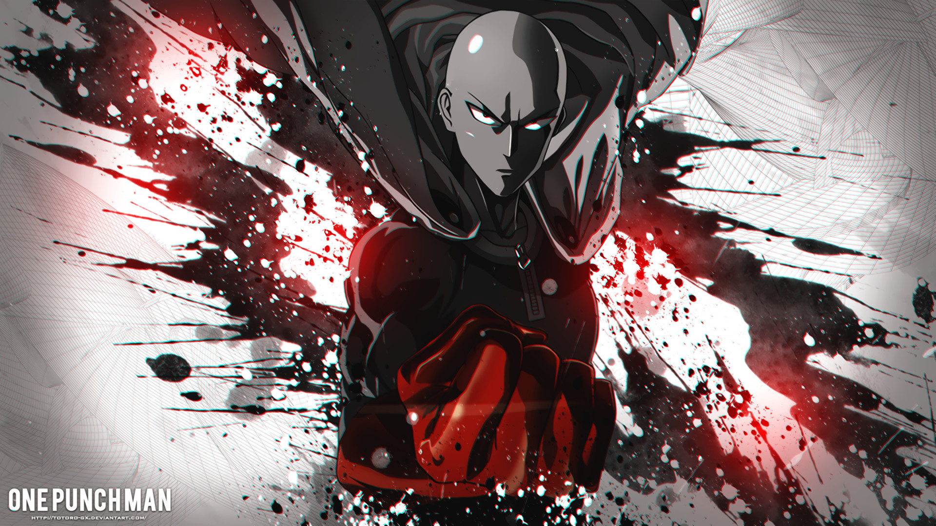 Anime gloves One Punch Man Saitama wallpaper, 1440x2560, 1043546