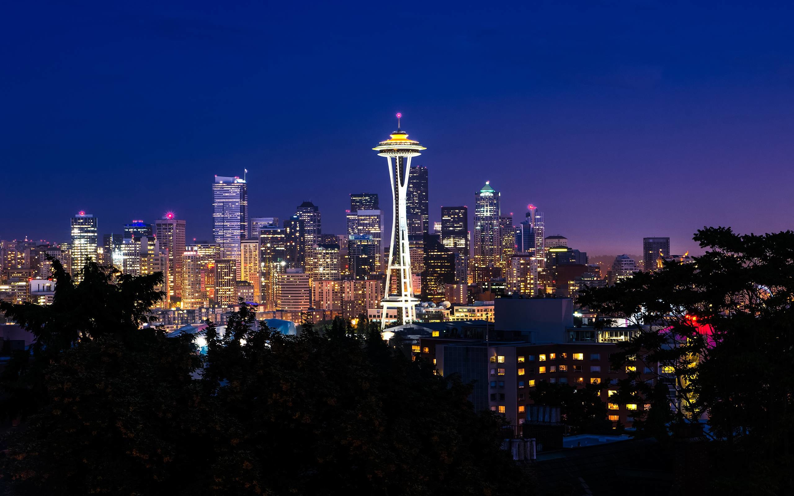 2560x1600 Seattle Skyline Wallpaper Design Ideas ~ Seattle Skyline Wallpaper .
