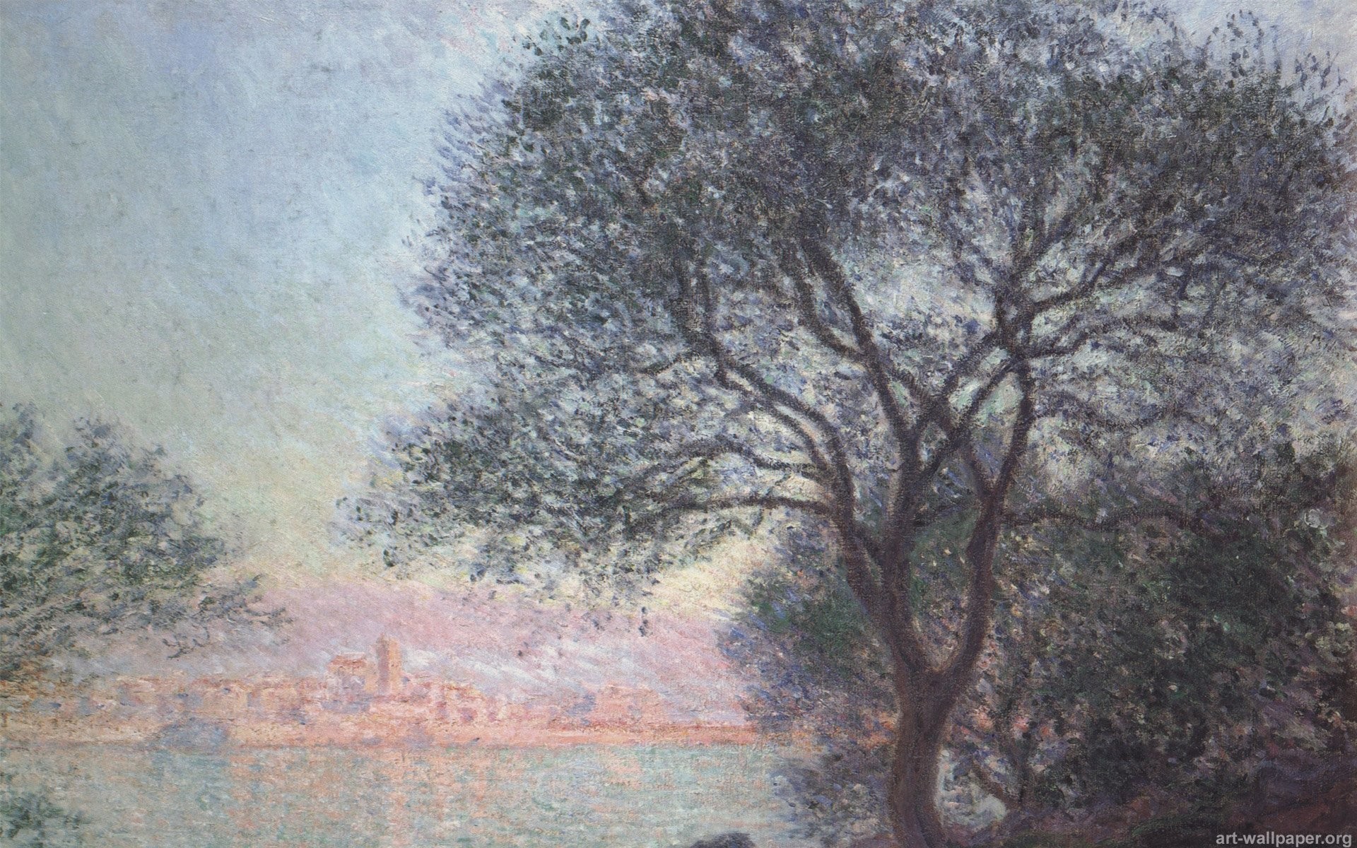 1920x1200 Monet Antibes