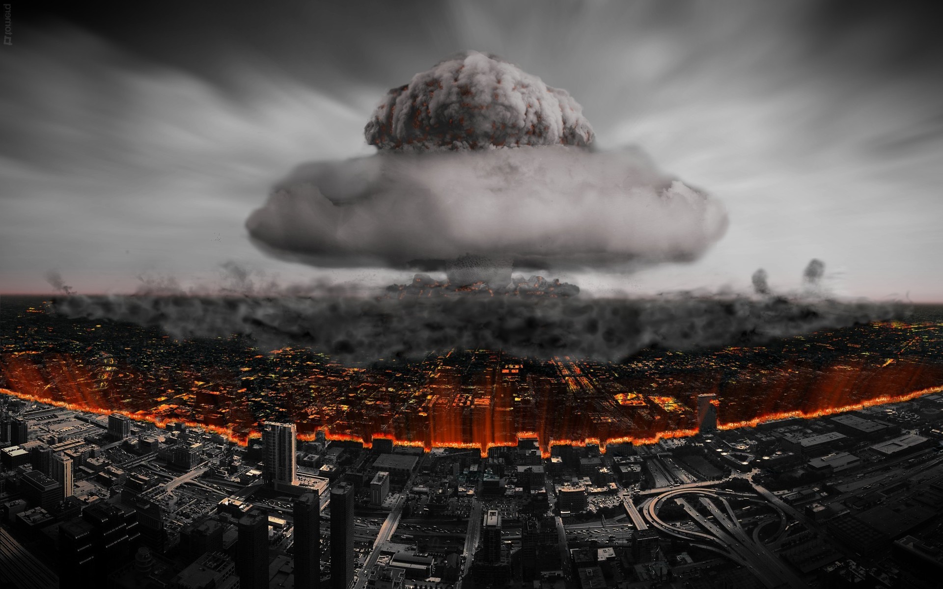 1920x1200 Nuclear explosion Wallpaper #3213