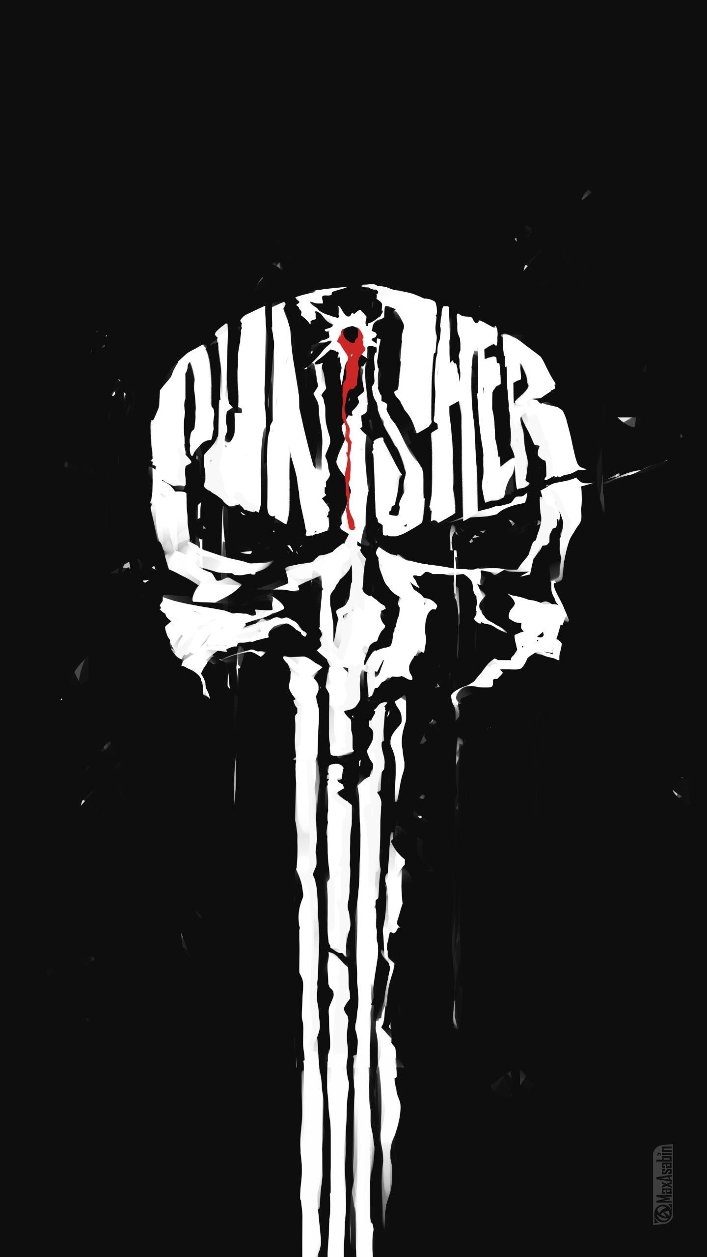 Punisher Skull IPhone Wallpaper.