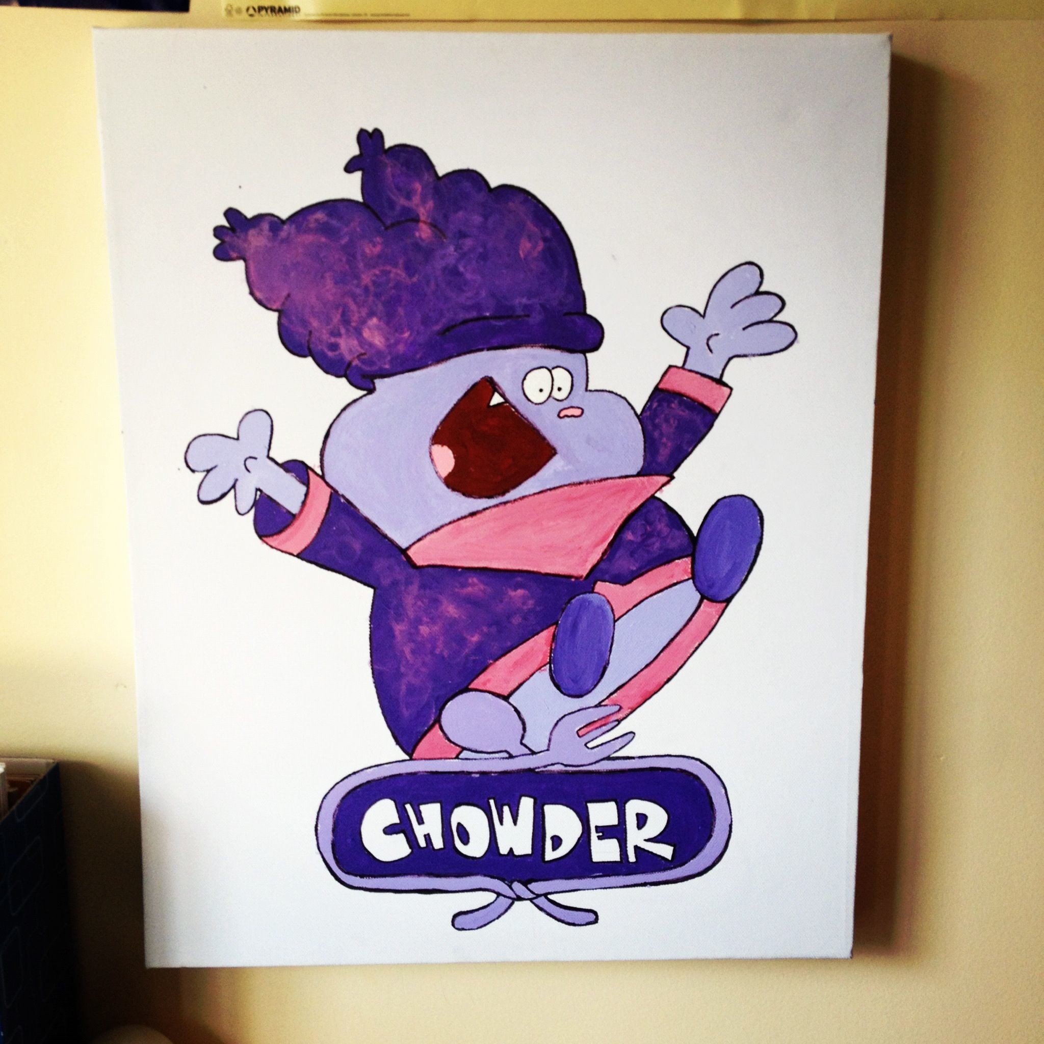 2048x2048 My painting of Chowder! #chowder #cartoonnetwork #art #painting
