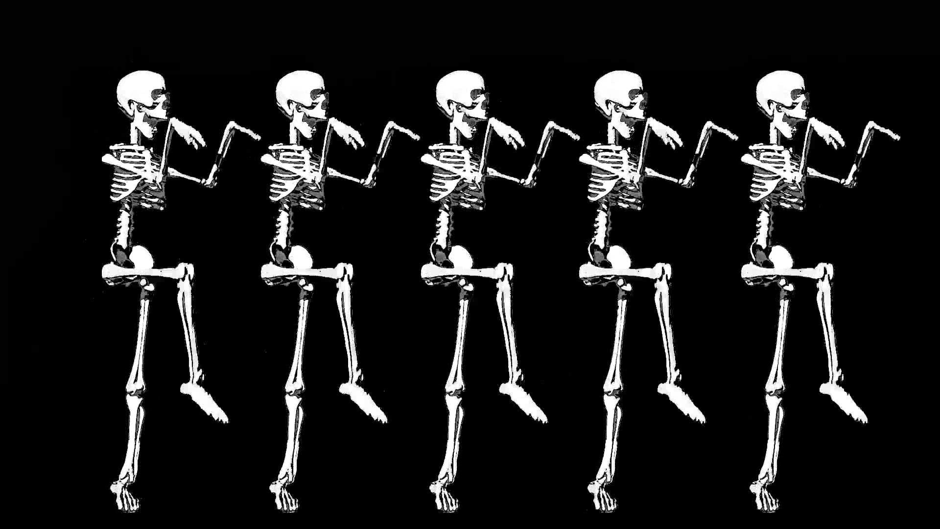 1920x1080 SanaVision Studios - Dancing Skeletons Halloween Promo - YouTube