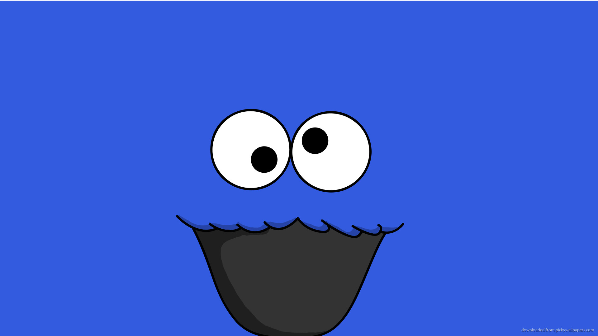 1920x1080 Cookie Monster Face picture