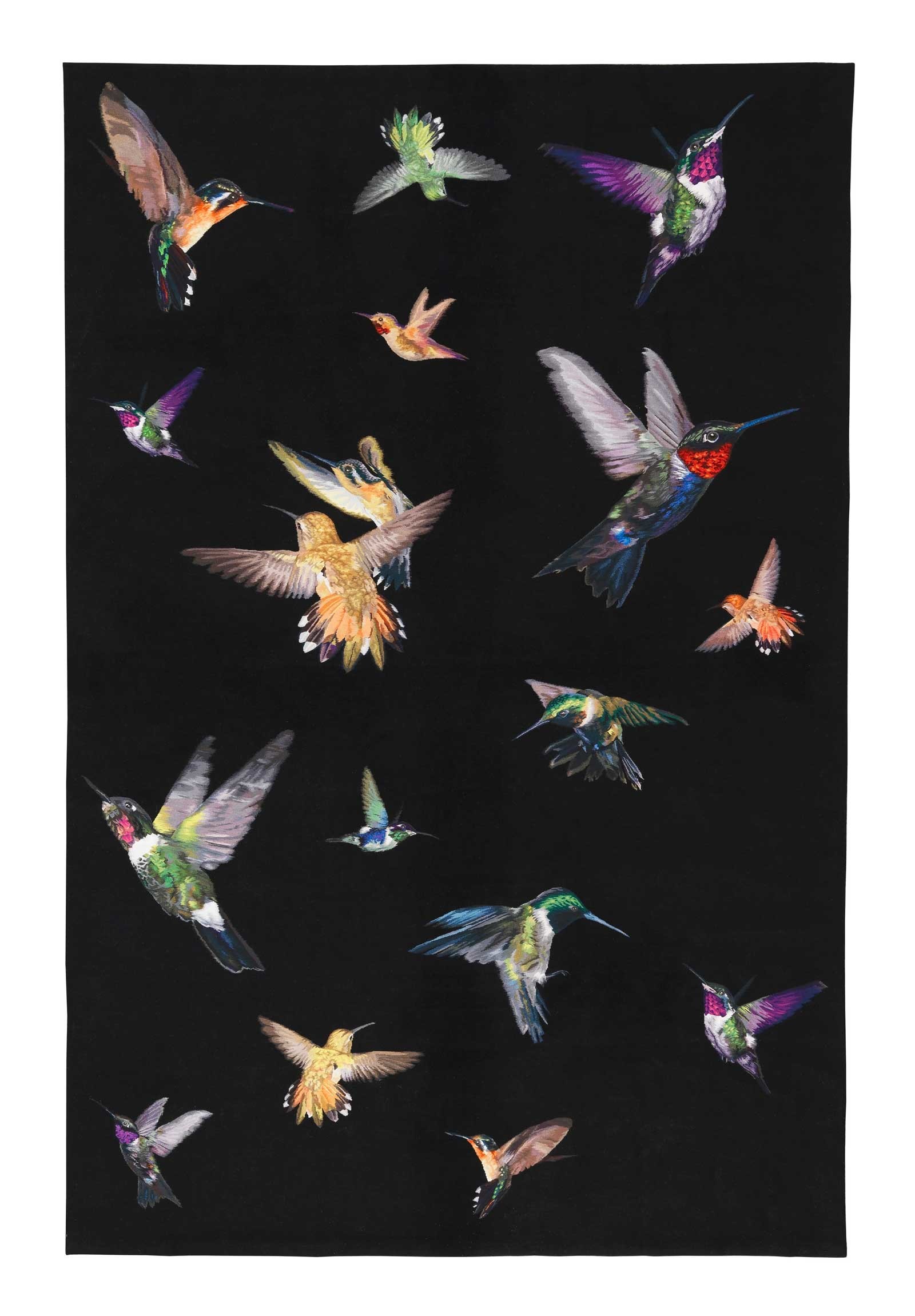 1600x2301 Hummingbird by Alexander McQueen | Cashmere Aubusson tapestry rugs