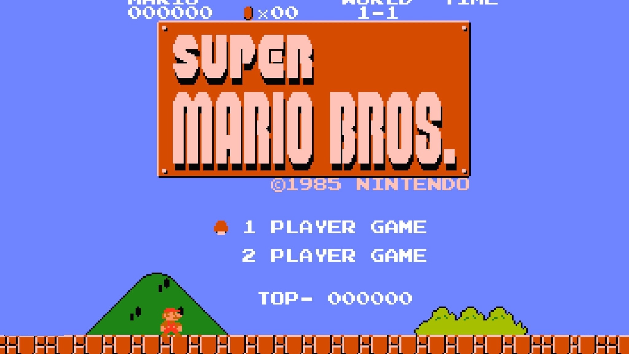 2048x1152 Description: Download Nintendo video games super mario bros retro games  wallpaper/desktop background in  HD & Widescreen resolution.