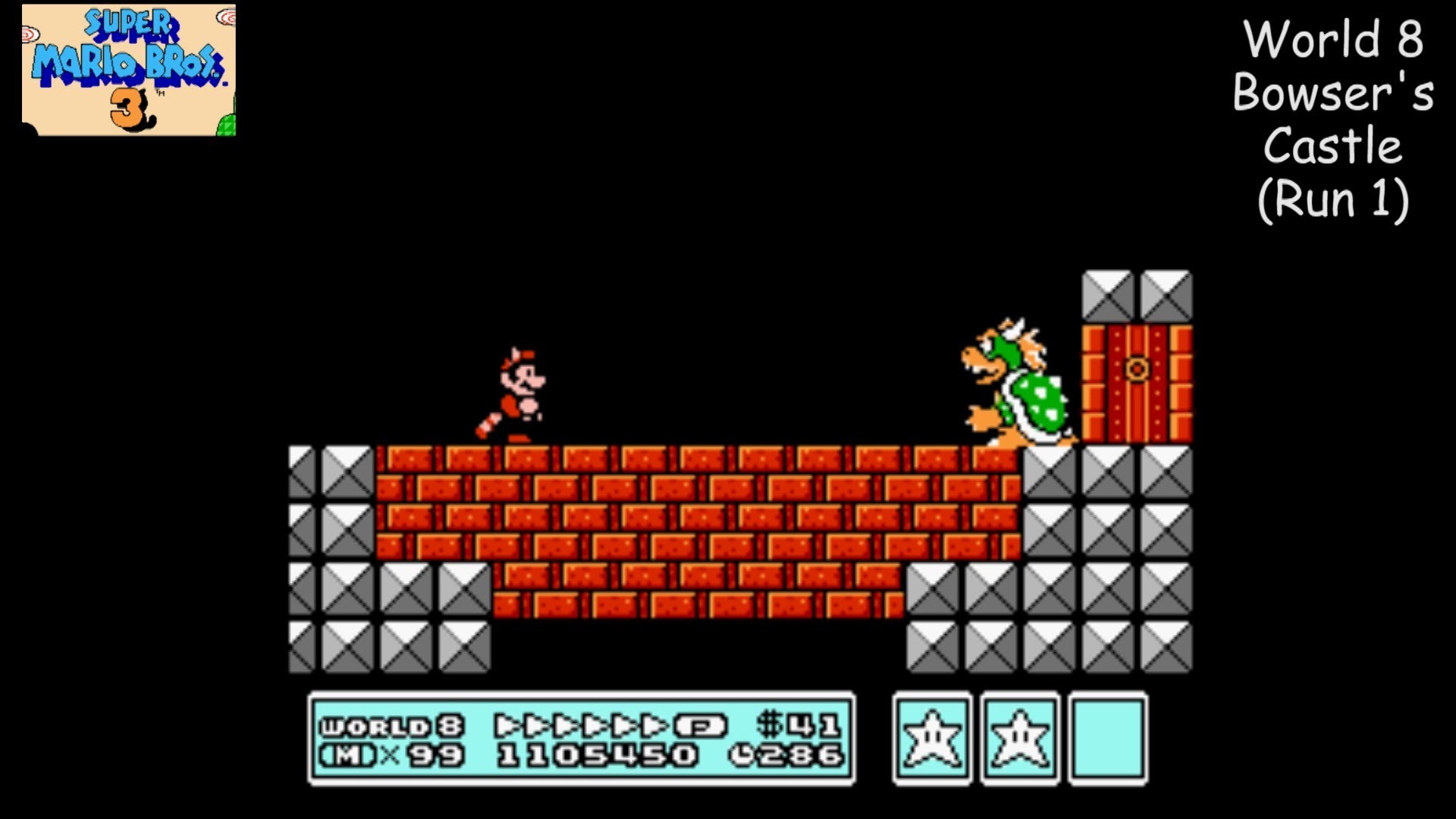 1920x1080 Super Mario Bros. 3 [NES] Playthrough #08, World 8: Dark Land - YouTube
