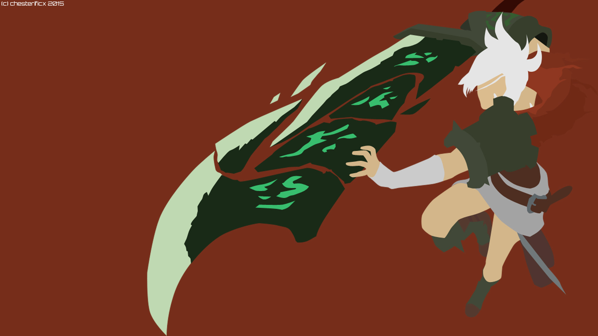 1920x1080 ... Riven from League of Legends by Chesterificx