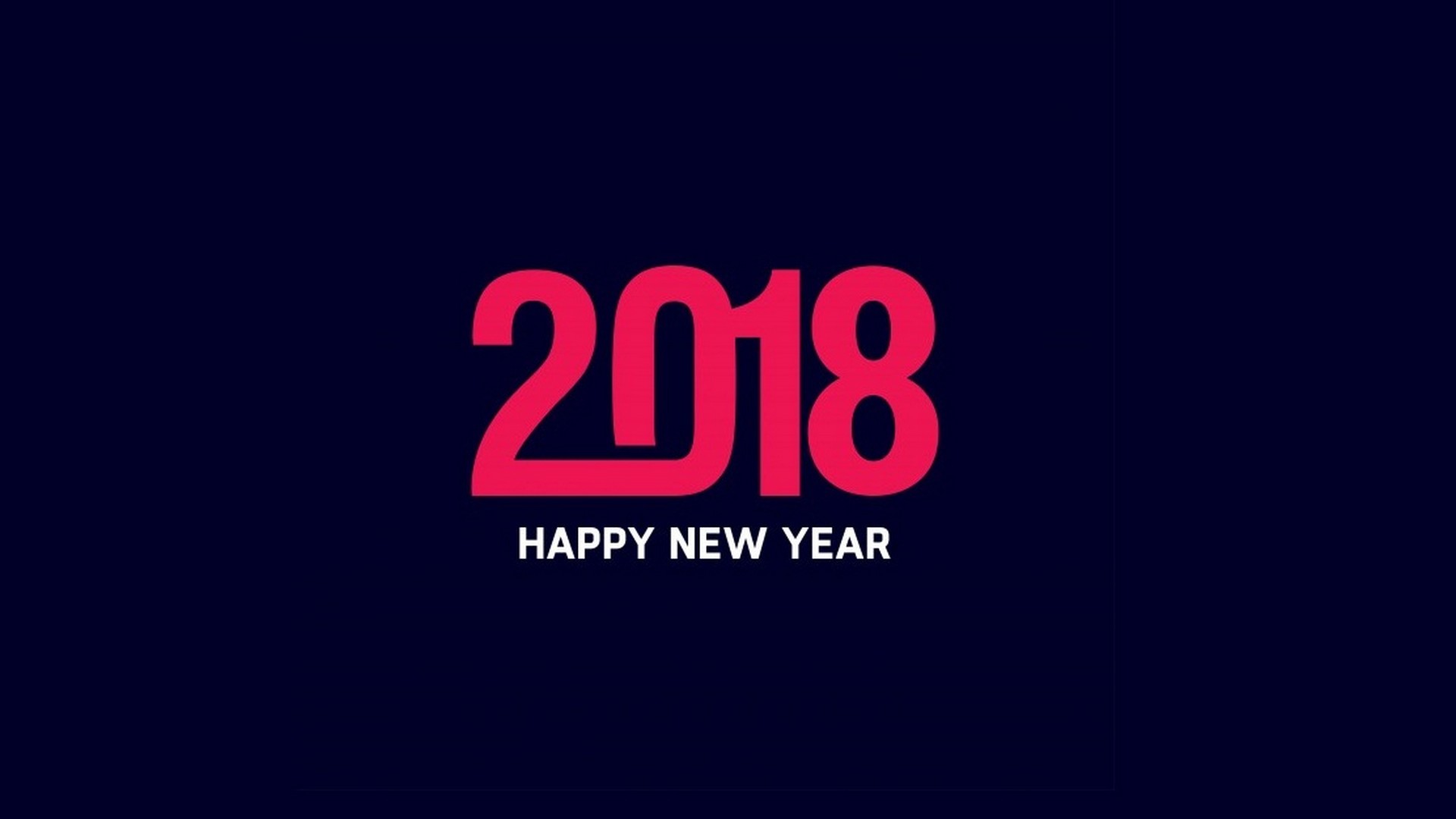 1920x1080 Happy New Year 2018 Desktop Wallpaper