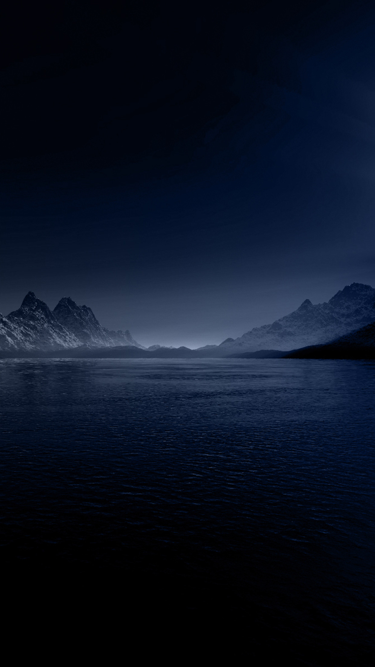 1242x2208 Landscape Night Android Wallpaper