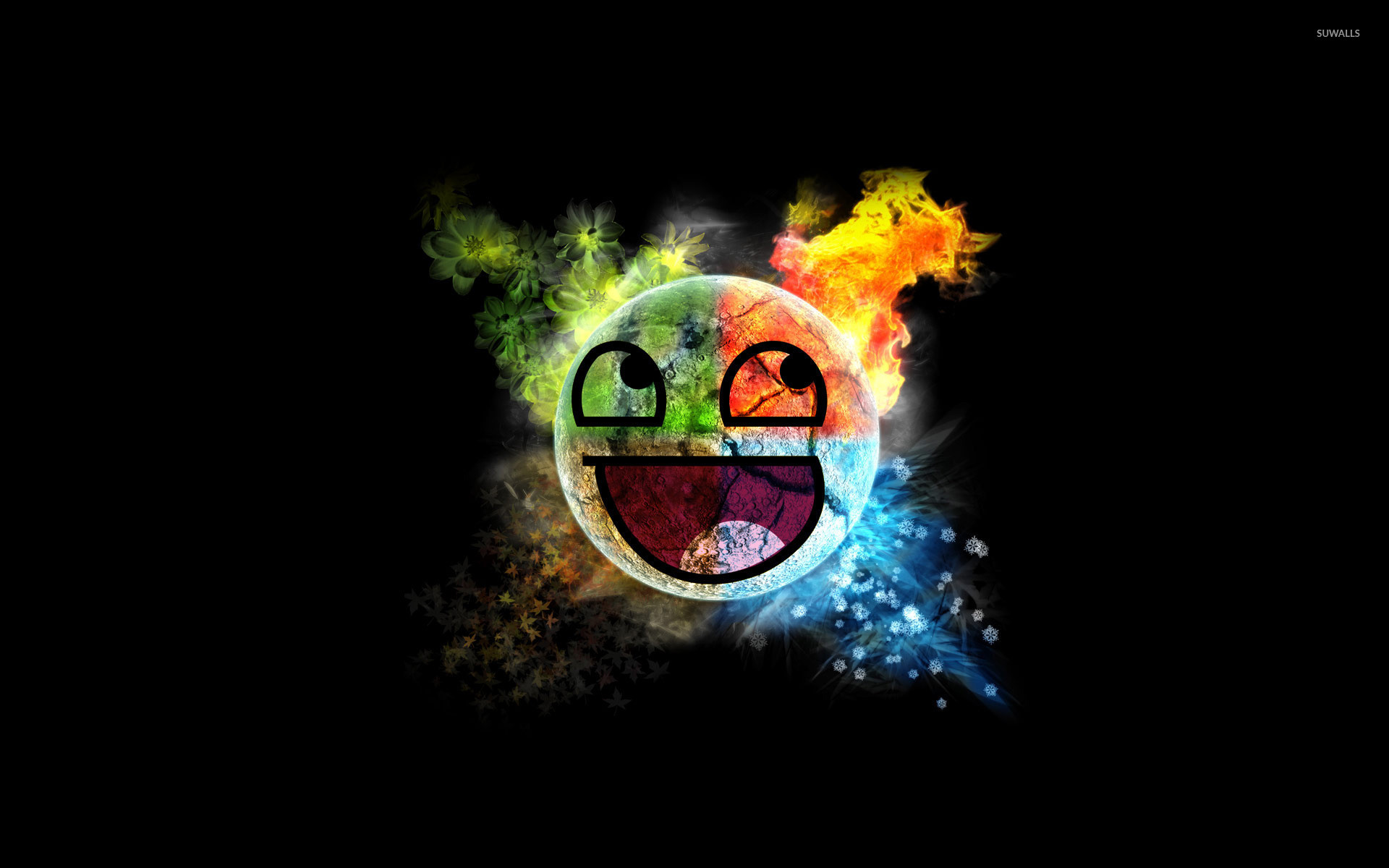 1920x1200 Colorful Awesome Face wallpaper