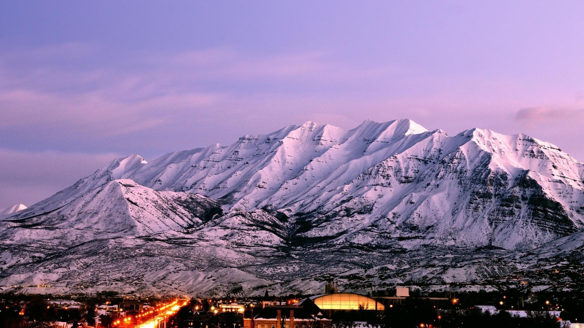 1920x1080 Utah Mountain Ranges HD Desktop Background