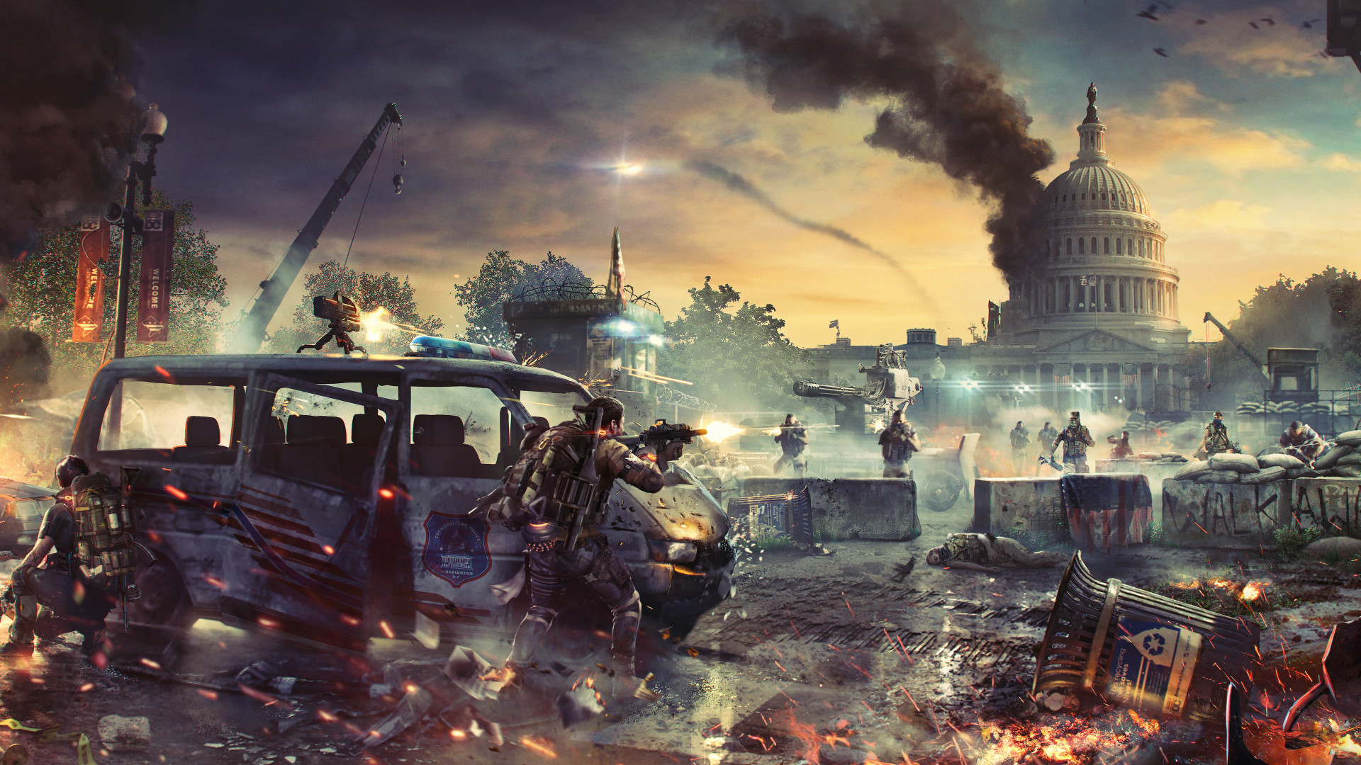1920x1080 Tom Clancy's The Division 2 Desktop Wallpapers 3