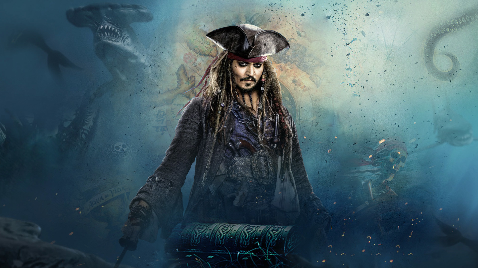1920x1080 1920x1200 Pirates of The Caribbean: On Stranger Tides Wallpapers