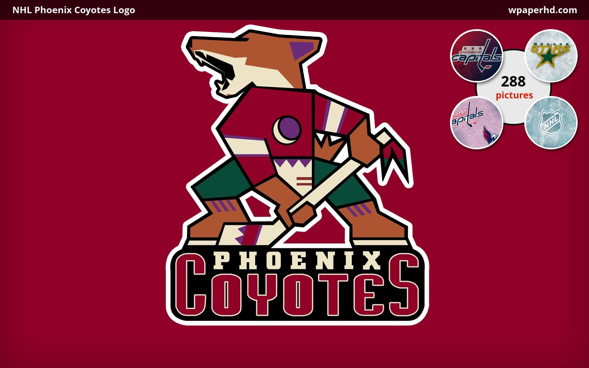 1920x1200 Description NHL Phoenix Coyotes Logo wallpaper from Hockey category. You  are on page with NHL Phoenix Coyotes Logo wallpaper ...