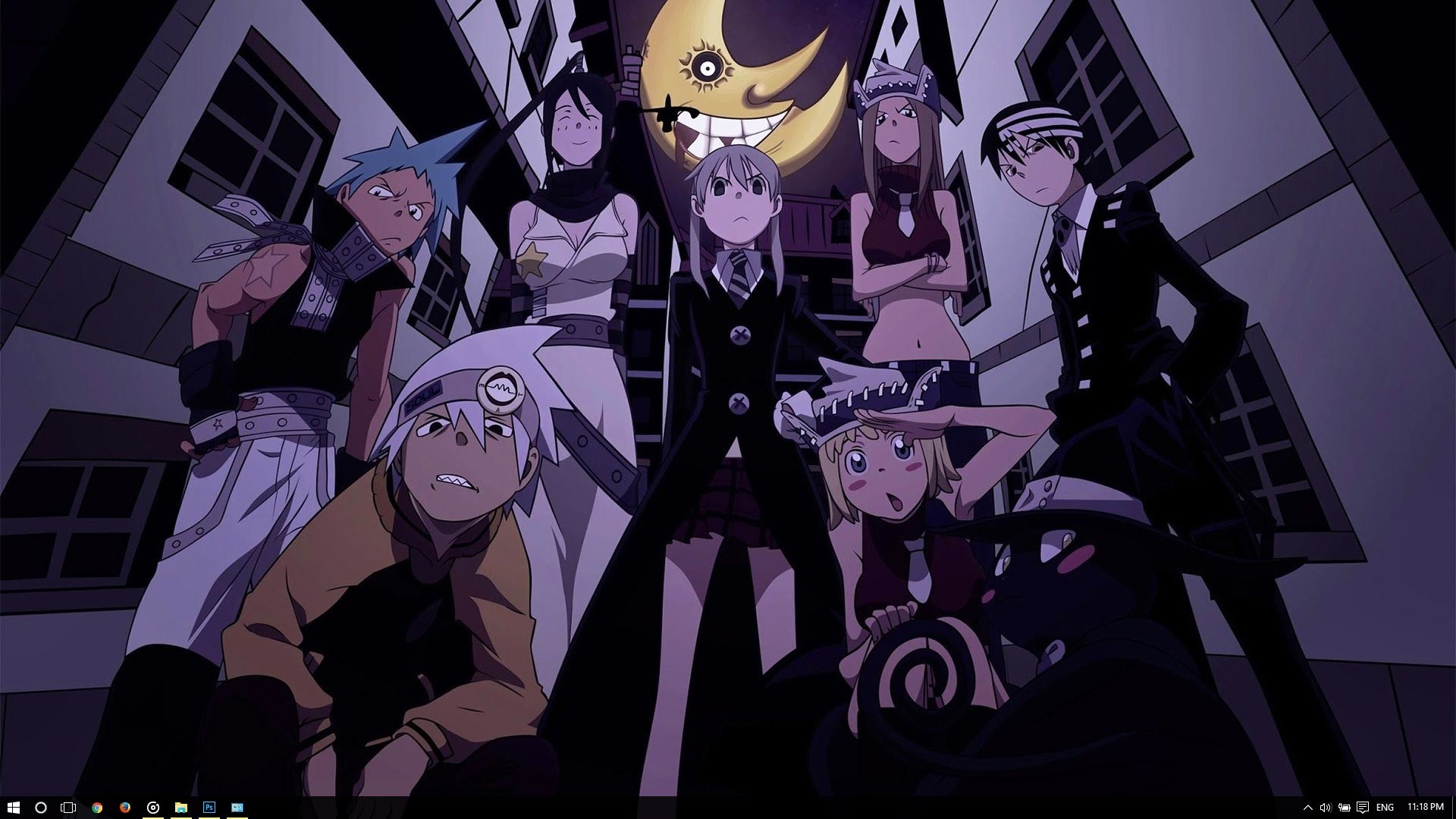 1920x1080 What's in the theme? This theme pack consists of several HD Soul Eater  wallpapers ...