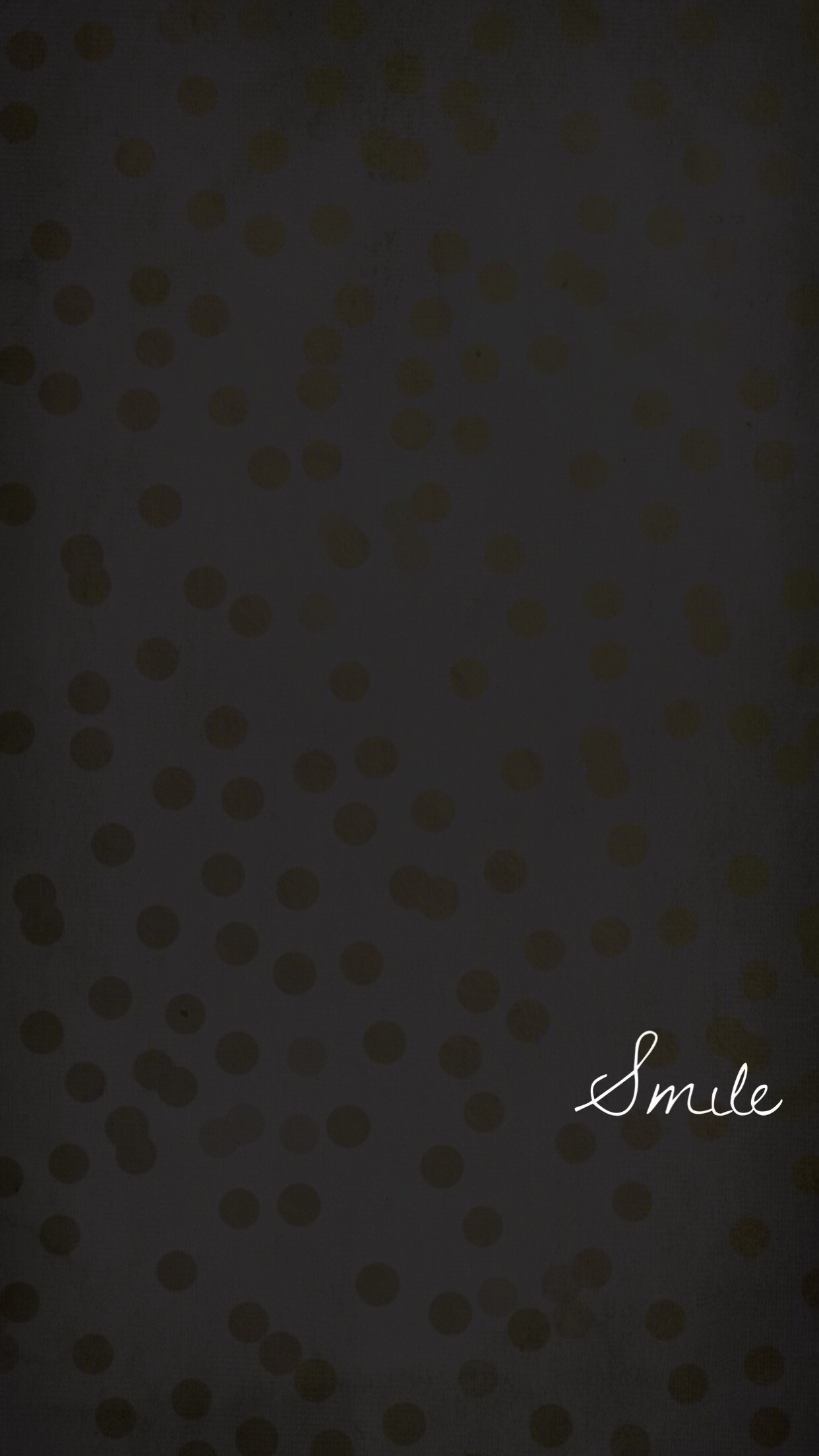 1242x2208 smile, wallpaper, background, black, gold, iphone