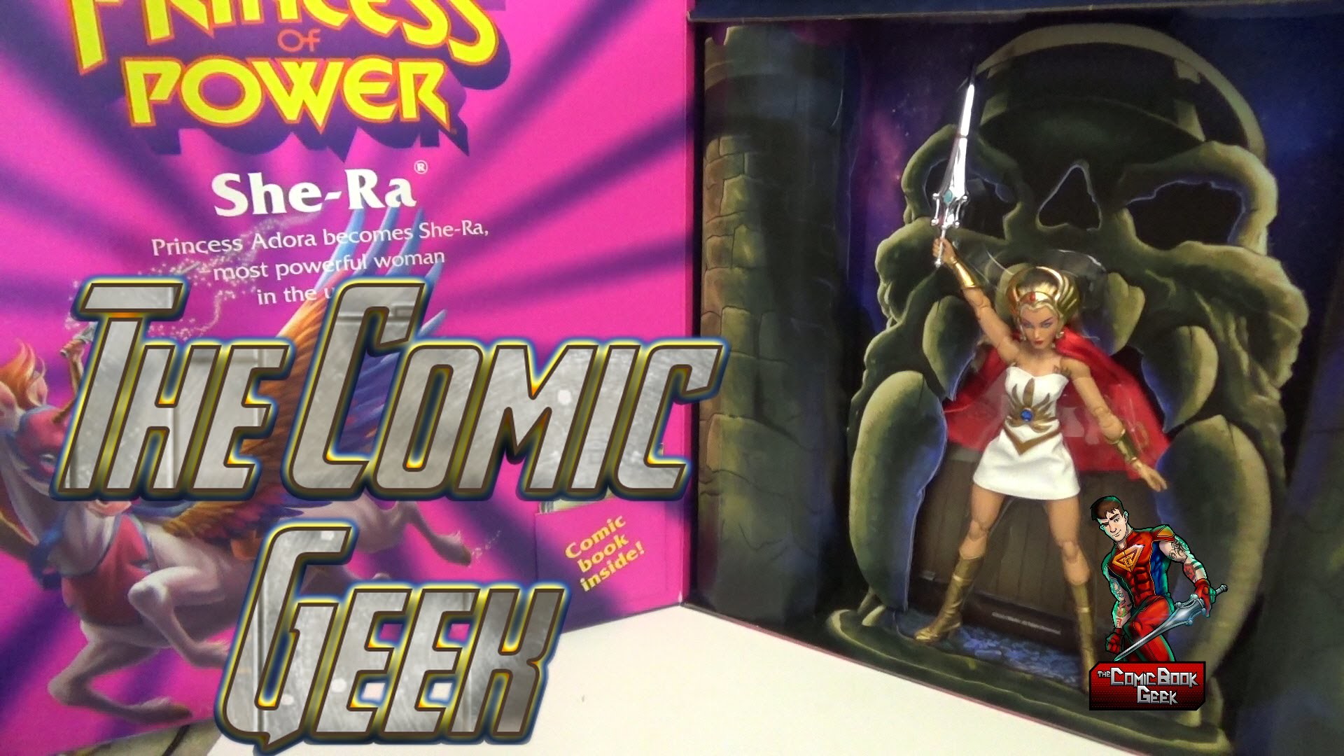 1920x1080 She-Ra - Mattel SDCC 2016 Exclusive 11" Figure (NOT Barbie) Unboxing &  Review - Princess of Power