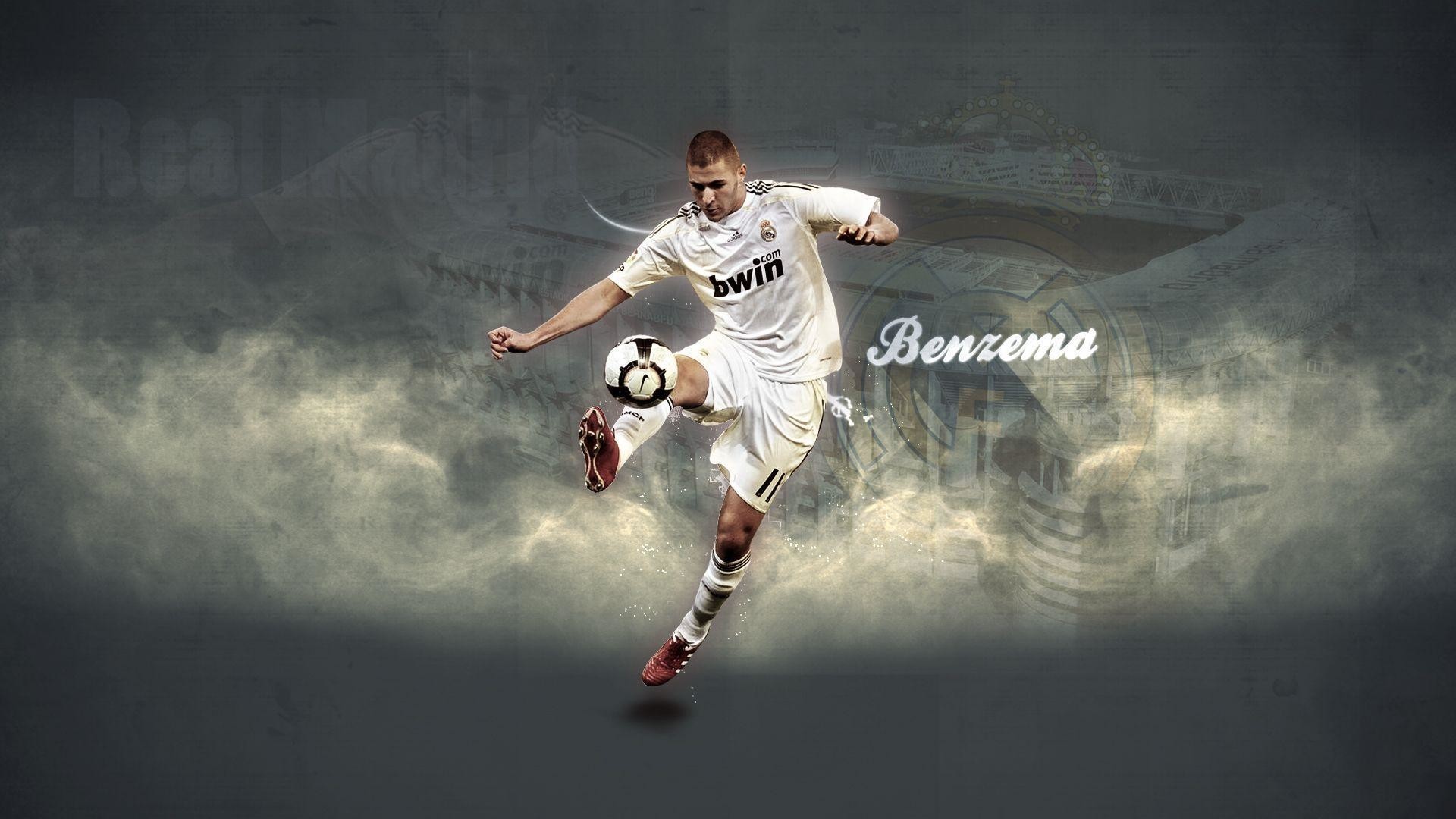 1920x1080  Karim Benzema Real Madrid Wallpaper Hd 154855 Images |  soccerwallpics.