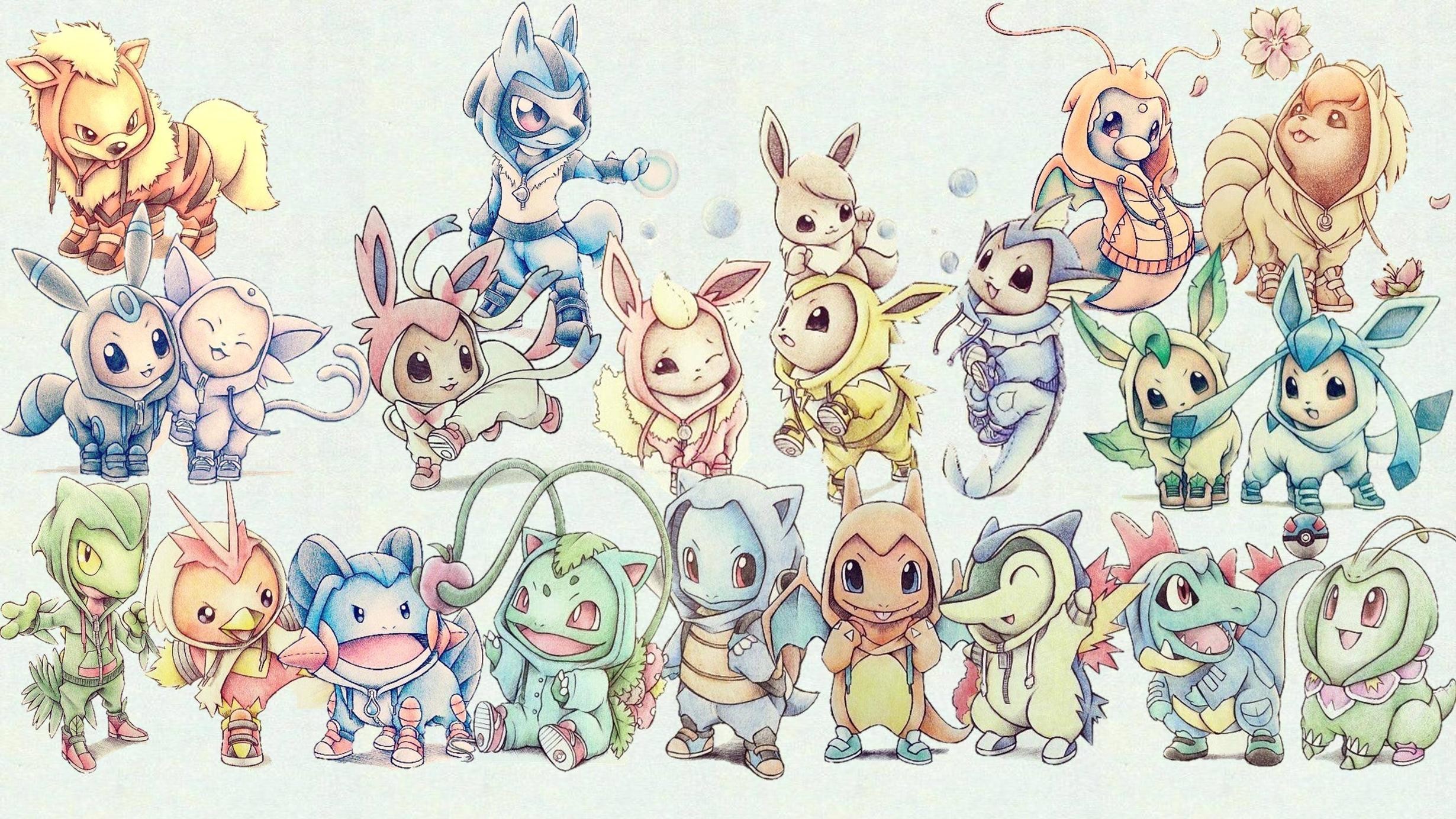 2460x1384 ... new pokemon wallpapers wallpaper cave; cute ...