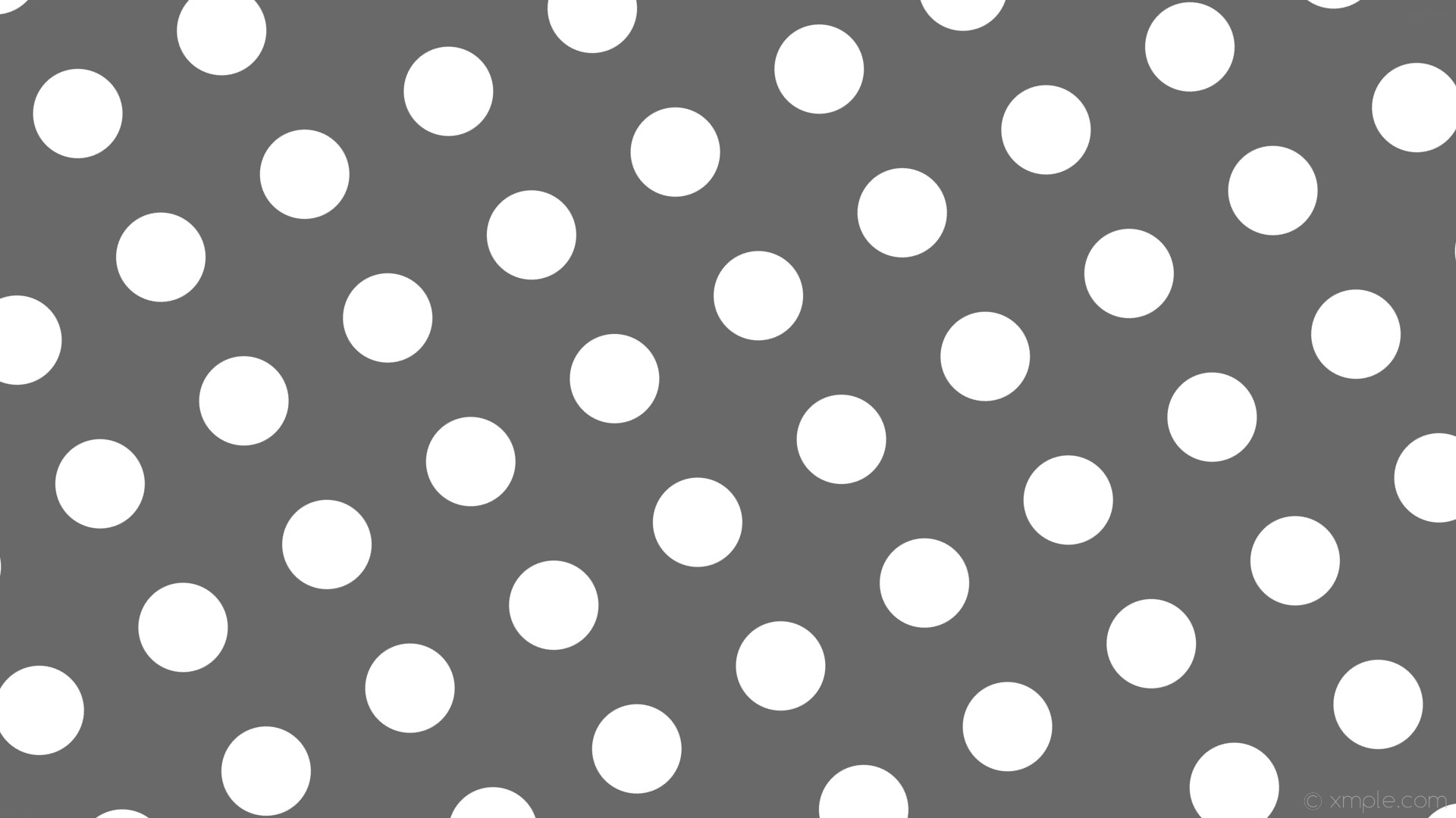 1920x1080 wallpaper polka dots grey white spots dim gray #696969 #ffffff 30Â° 118px  219px