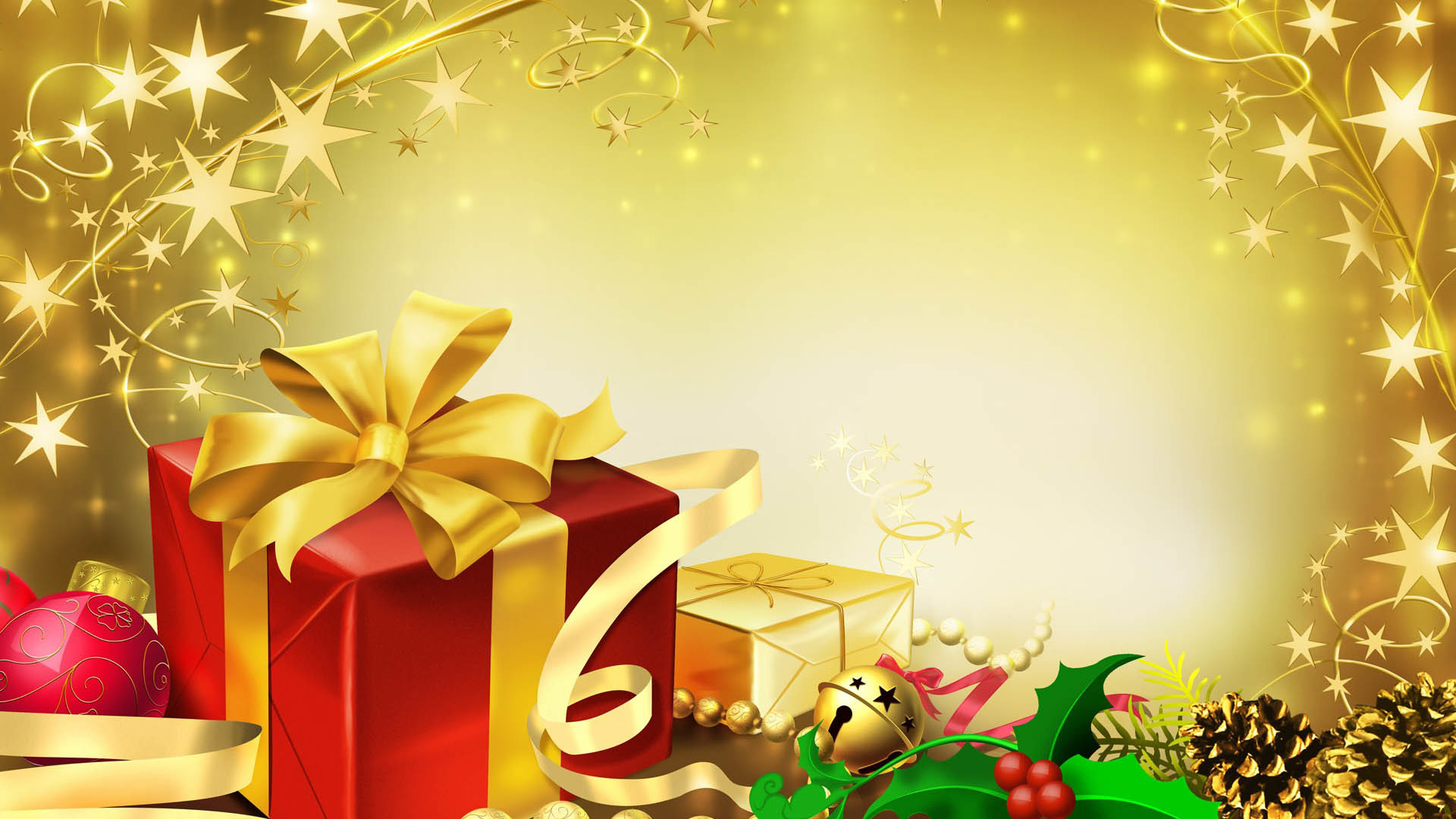 1920x1080 Colorful Gifts for Christmas Wallpapers