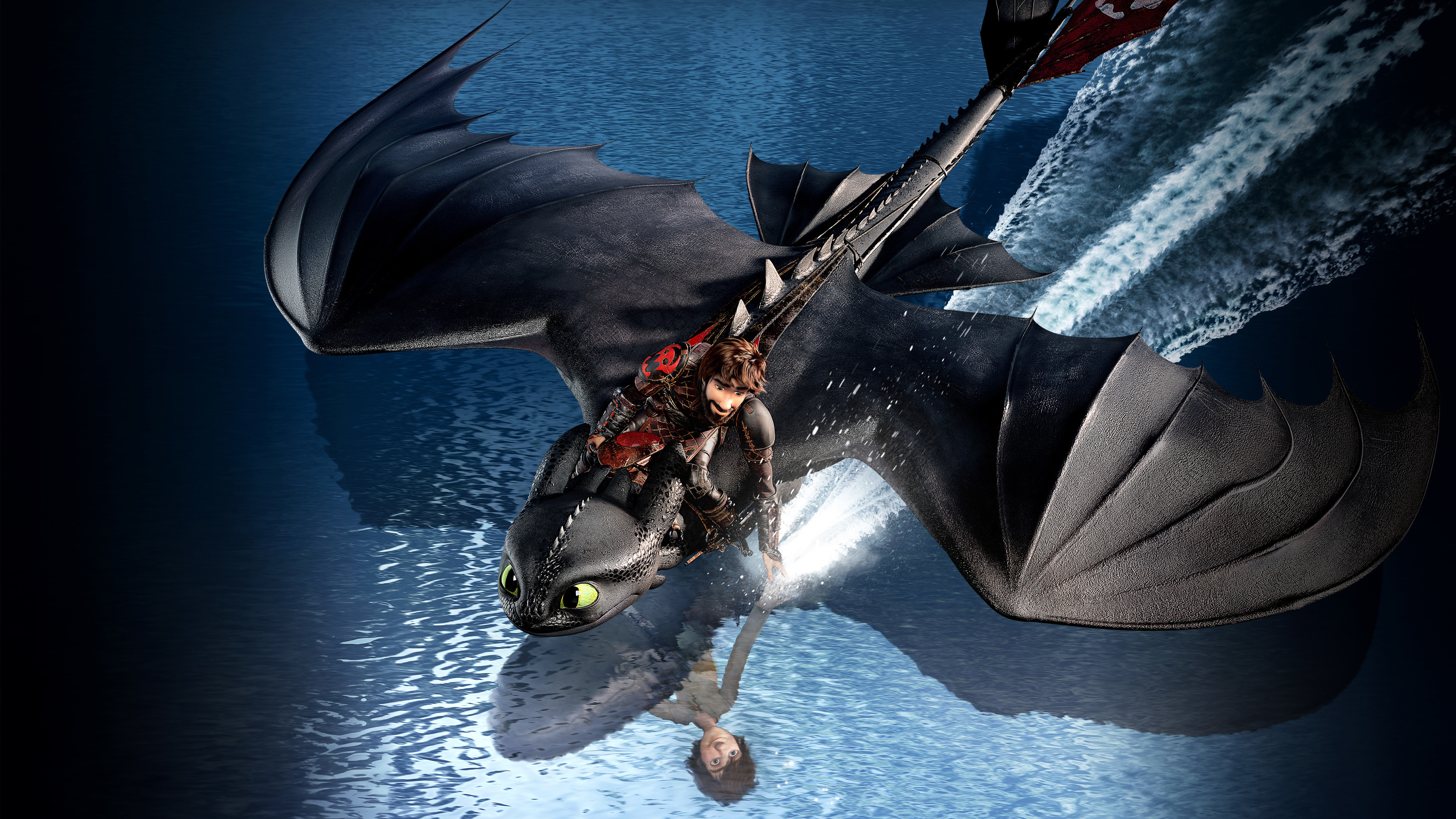 3840x2160 How to Train Your Dragon the Hidden World 8k Wallpaper