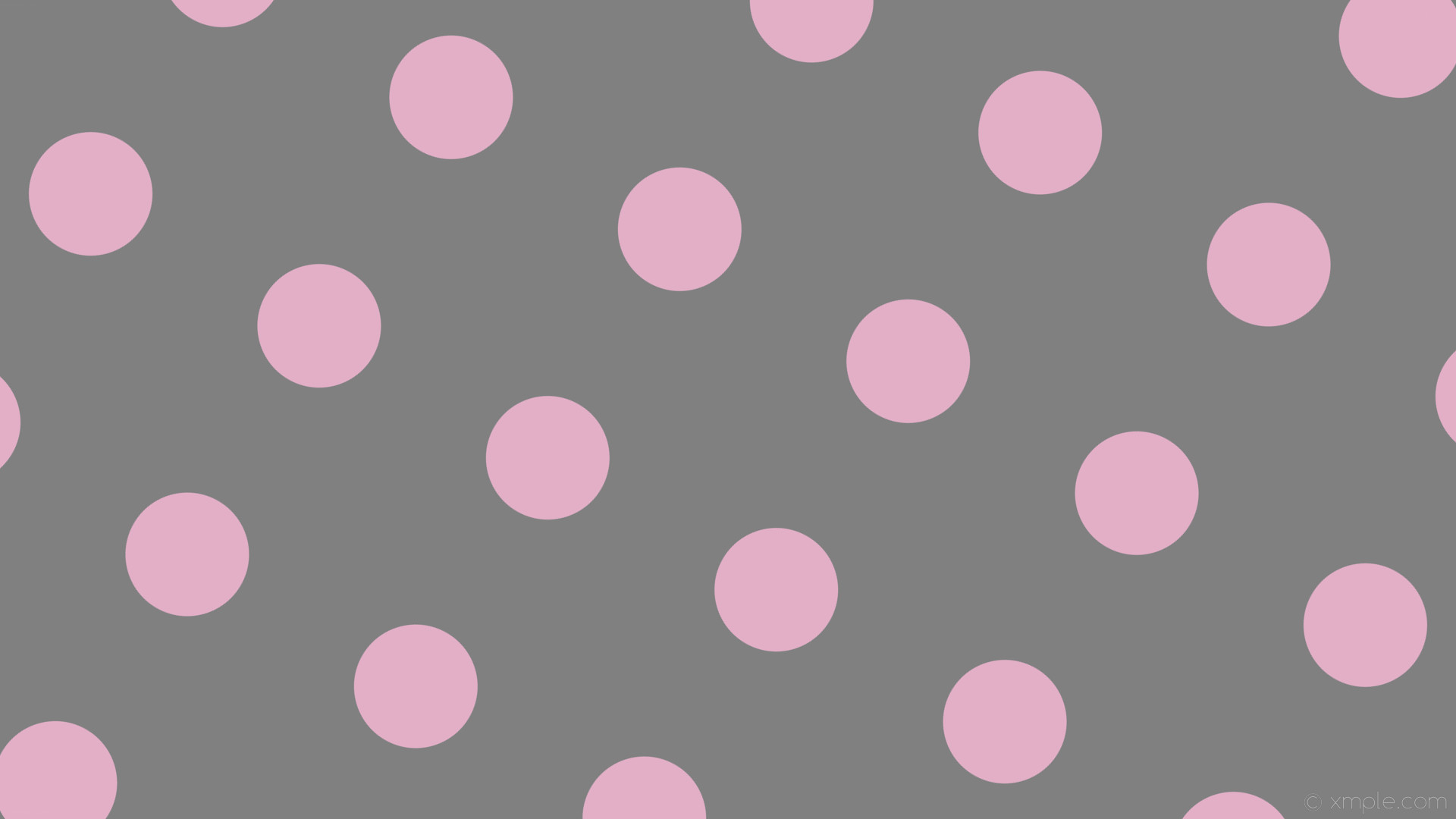 1920x1080 wallpaper dots spots pink polka grey gray #808080 #e2afc7 60Â° 163px 348px