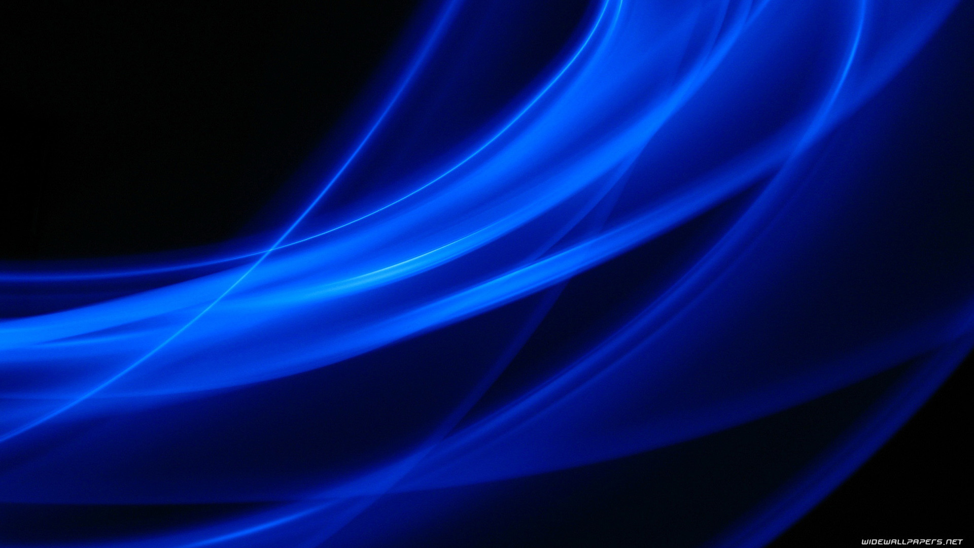 1920x1080 Black and Blue Abstract Widescreen HD Wallpaper